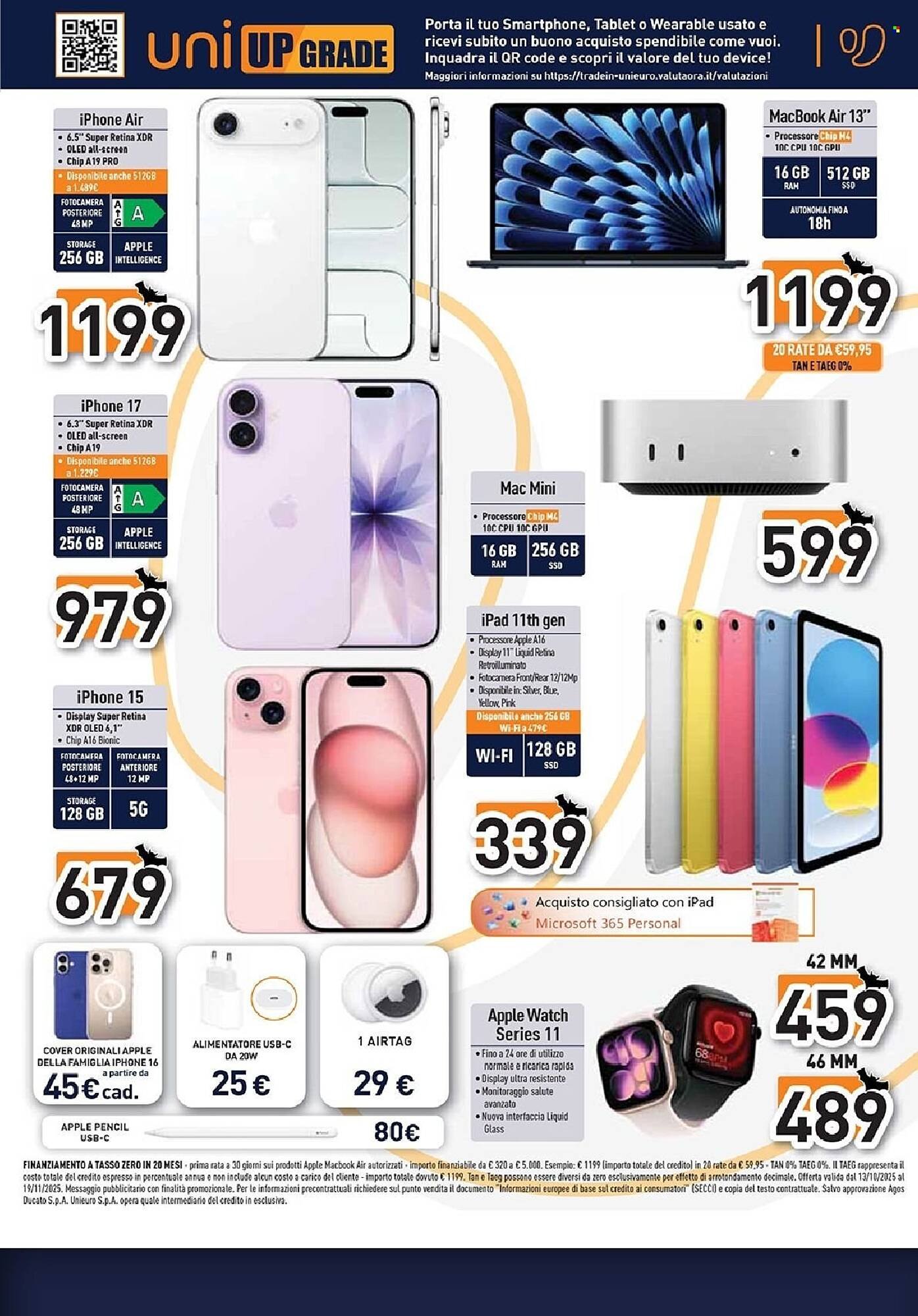 Volantino Unieuro (2025-10-27 - 2025-11-03)