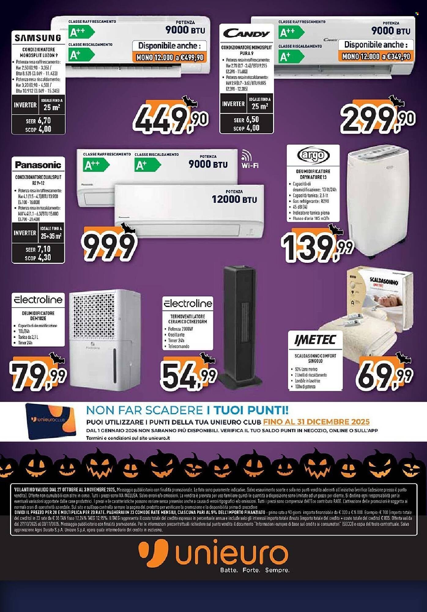Volantino Unieuro (2025-10-27 - 2025-11-03)