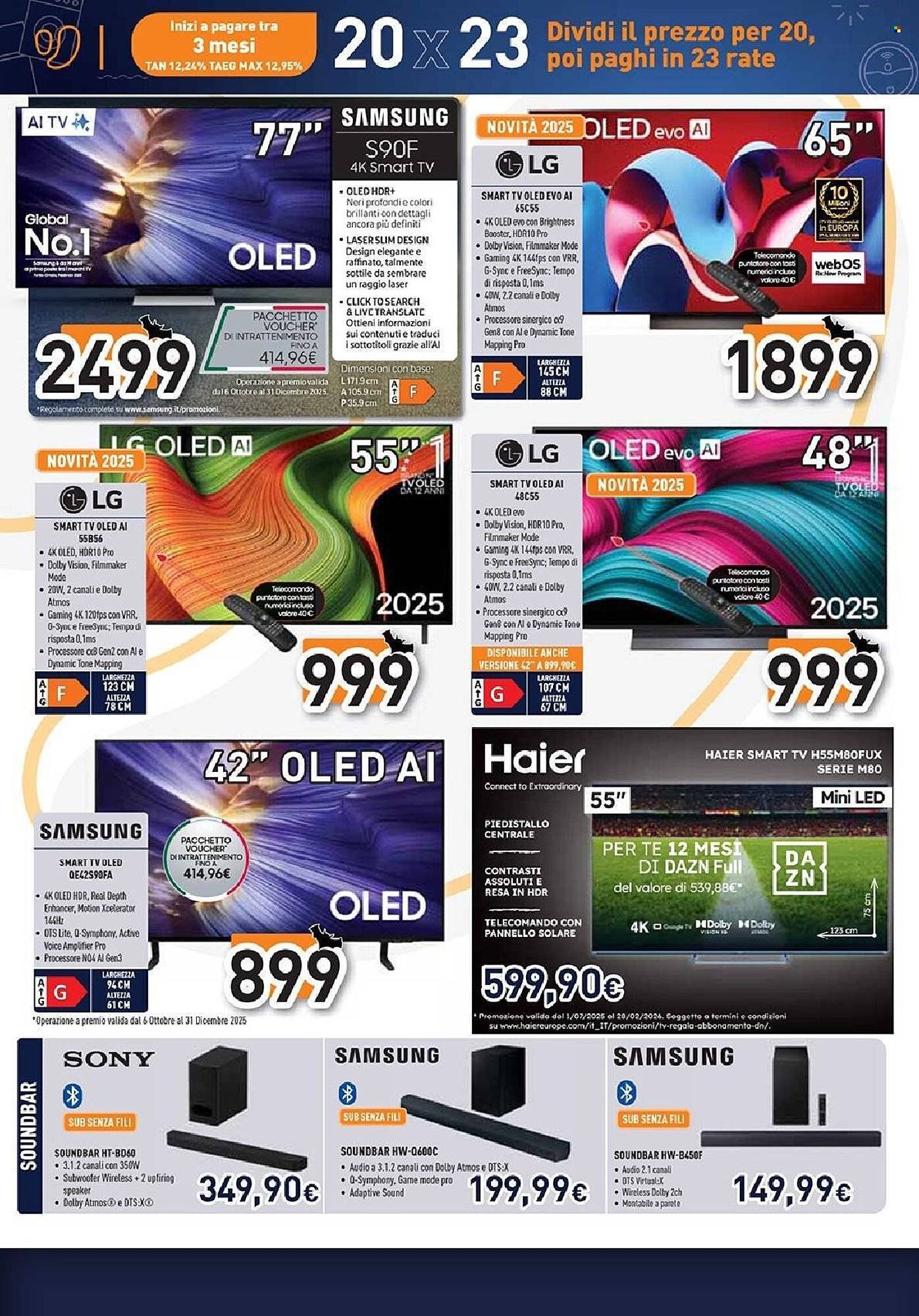 Volantino Unieuro (2025-10-27 - 2025-11-03)