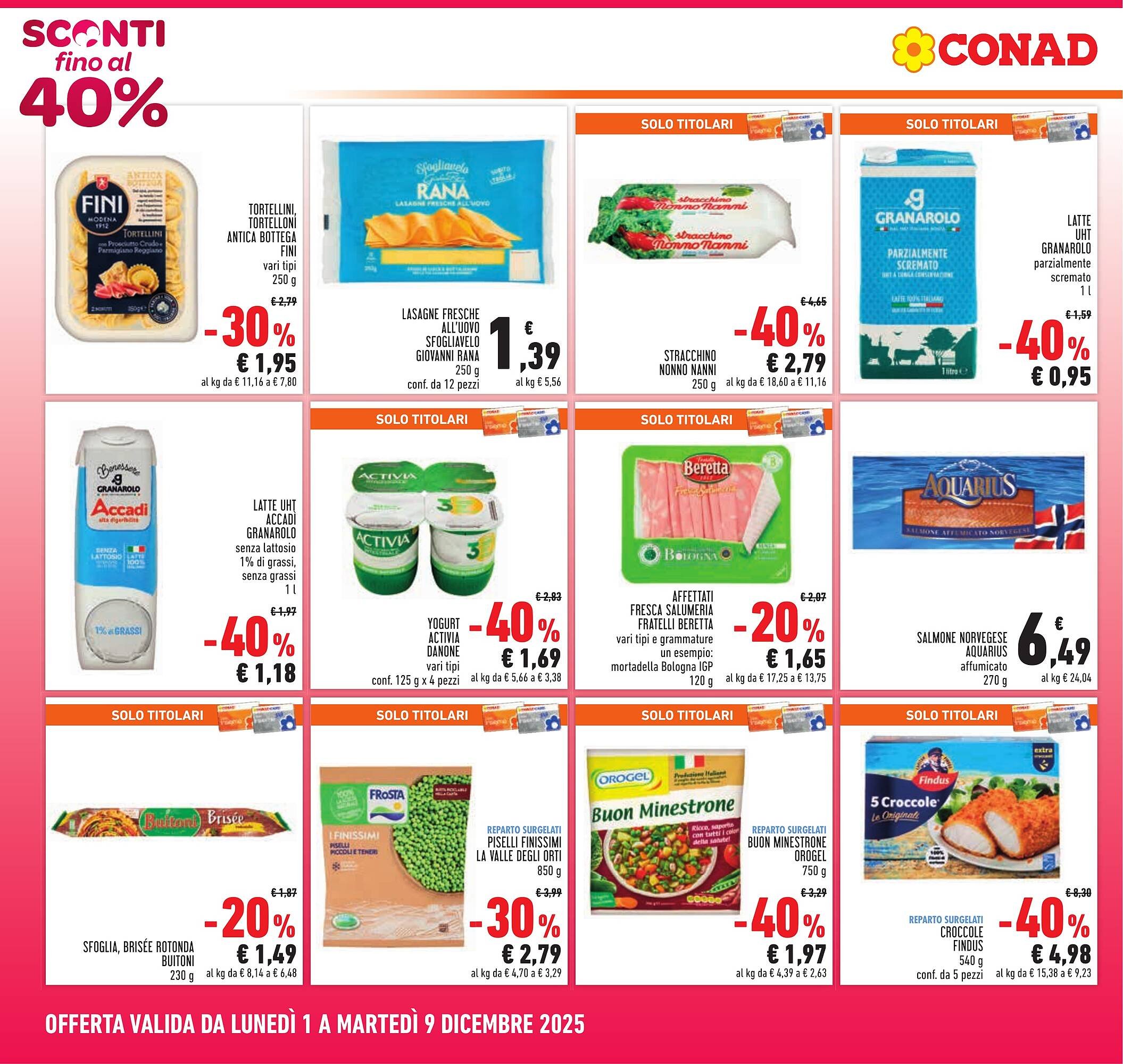 Volantino Conad (2025-12-01 - 2025-12-09)