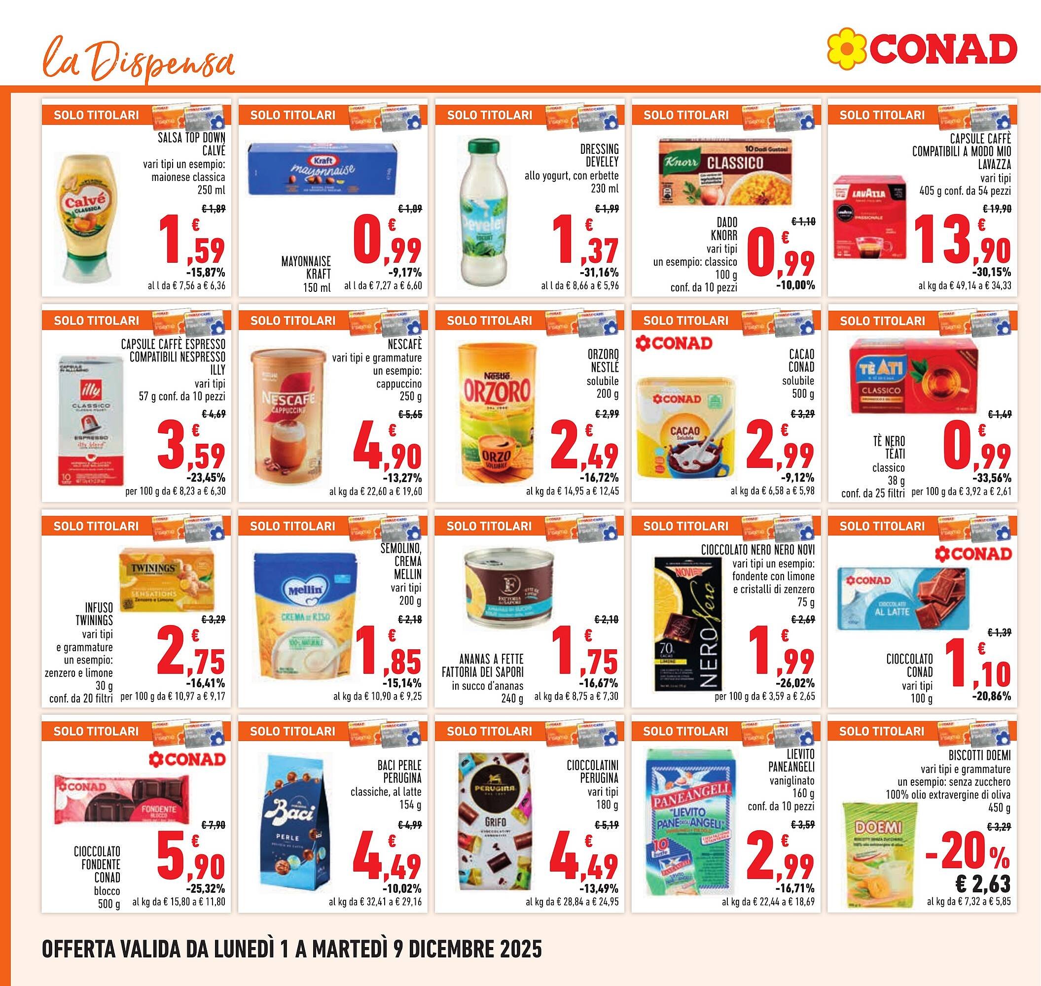 Volantino Conad (2025-12-01 - 2025-12-09)