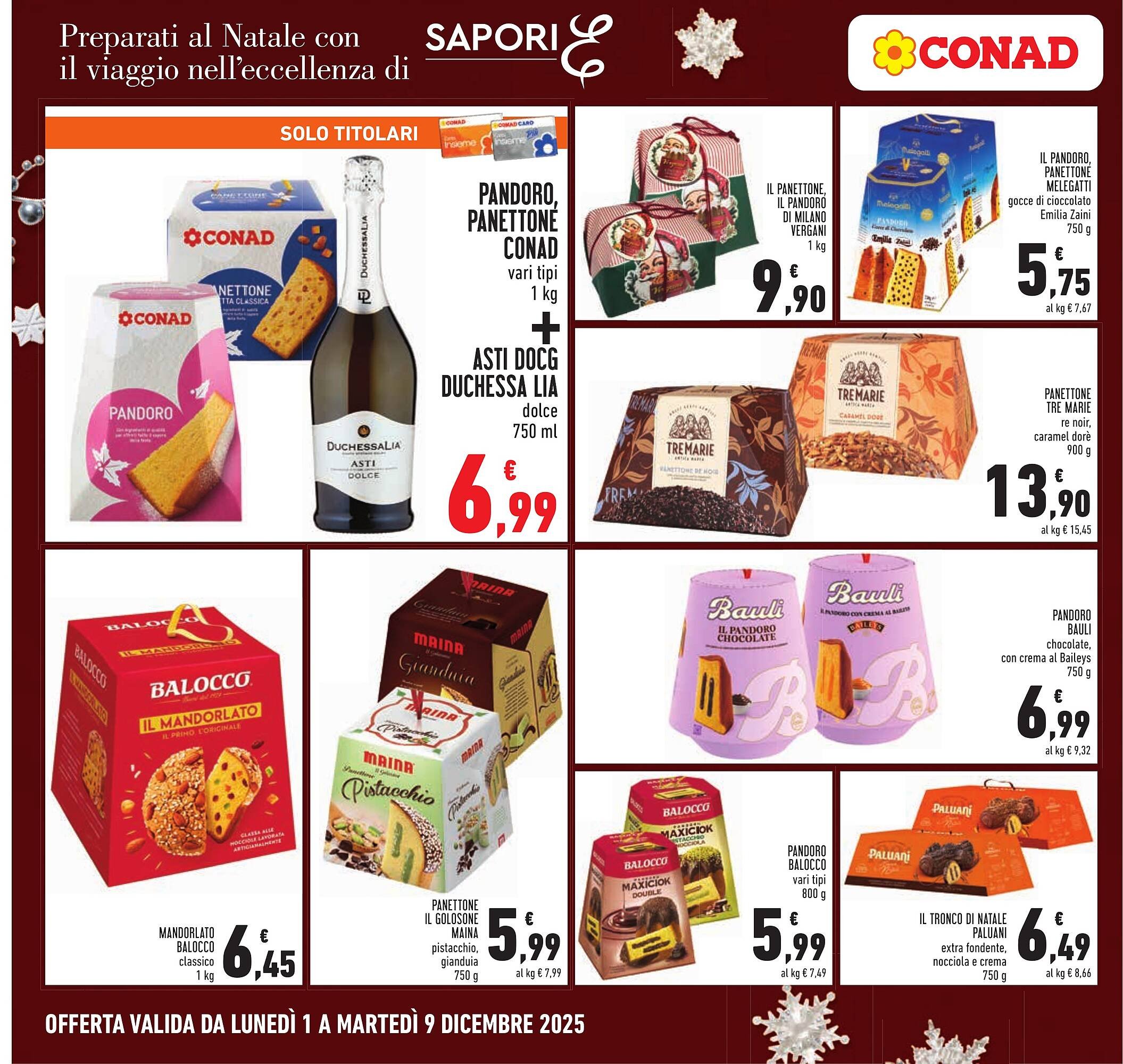 Volantino Conad (2025-12-01 - 2025-12-09)
