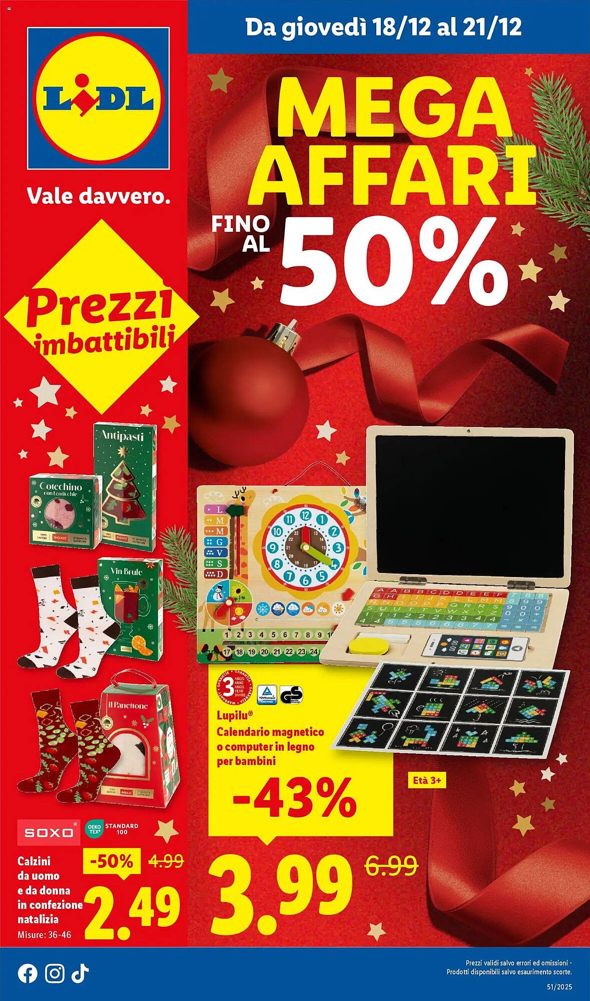 Volantino Lidl (2025-12-18 - 2025-12-21)