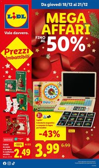 Volantino Lidl (2025-12-18 - 2025-12-21)