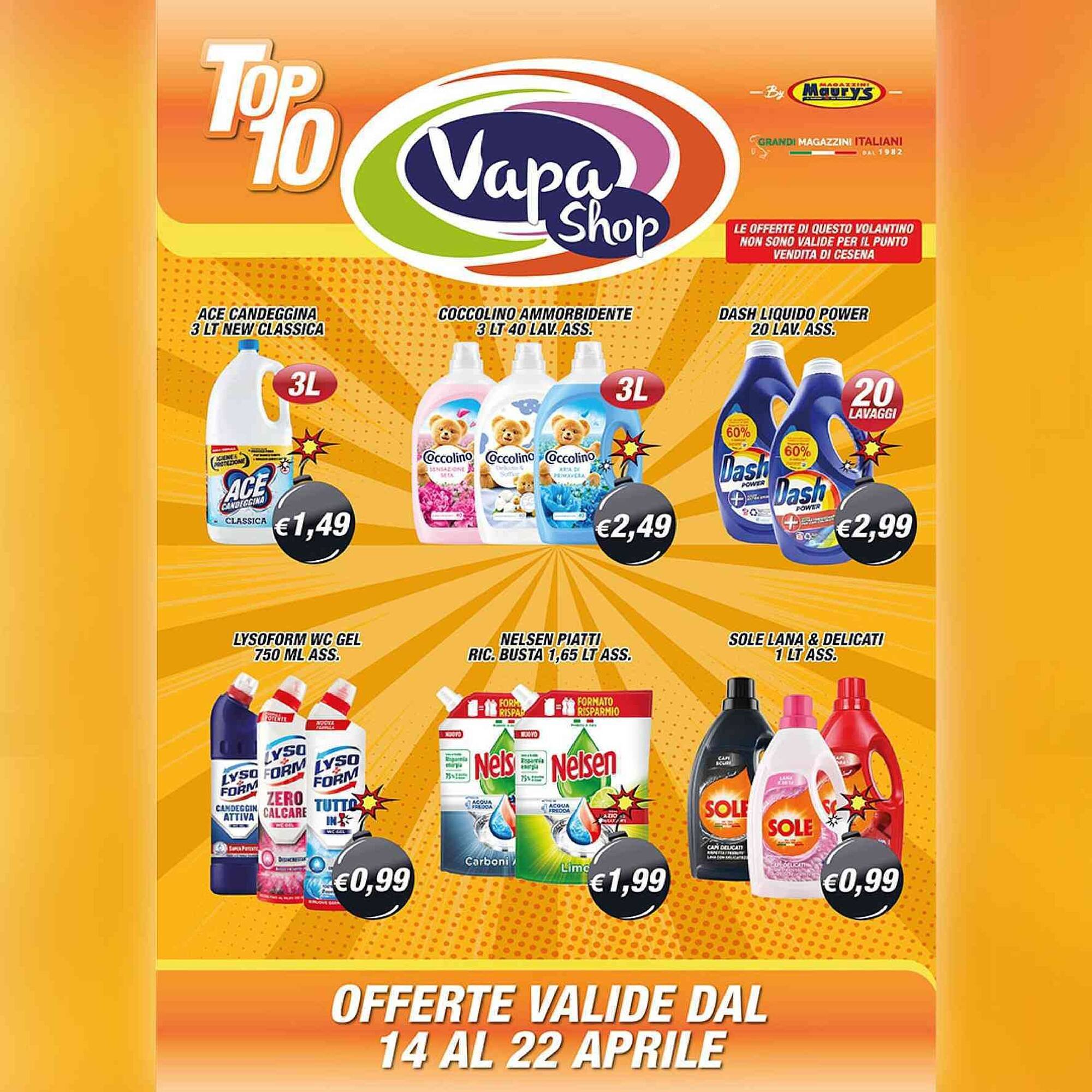 Volantino Maury's (2026-04-14 - 2026-04-22)