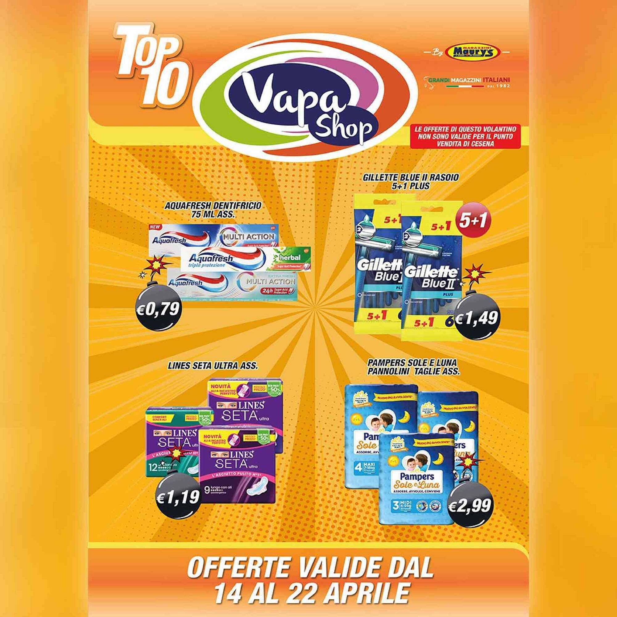 Volantino Maury's (2026-04-14 - 2026-04-22)