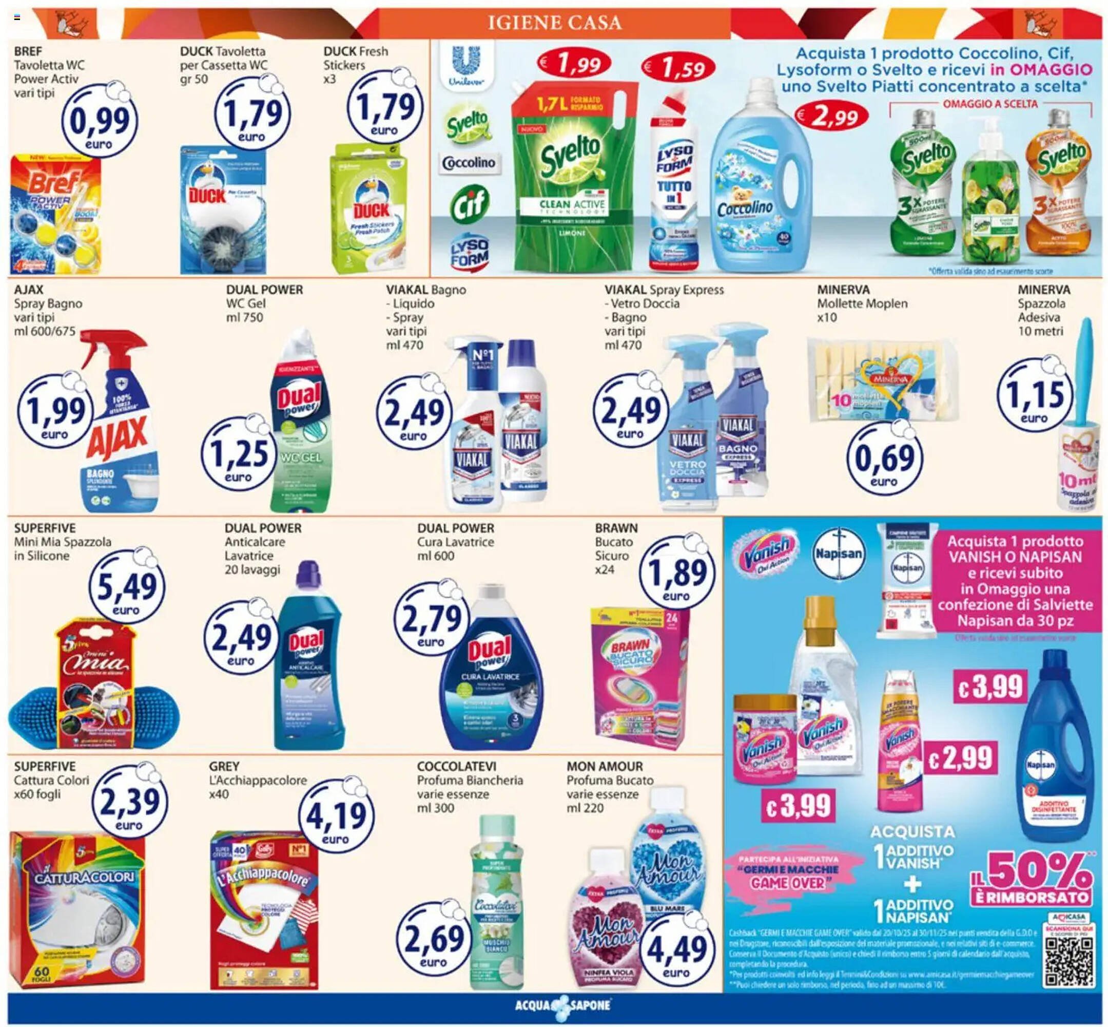 Volantino Acqua &amp; Sapone (2025-11-17 - 2025-11-30)