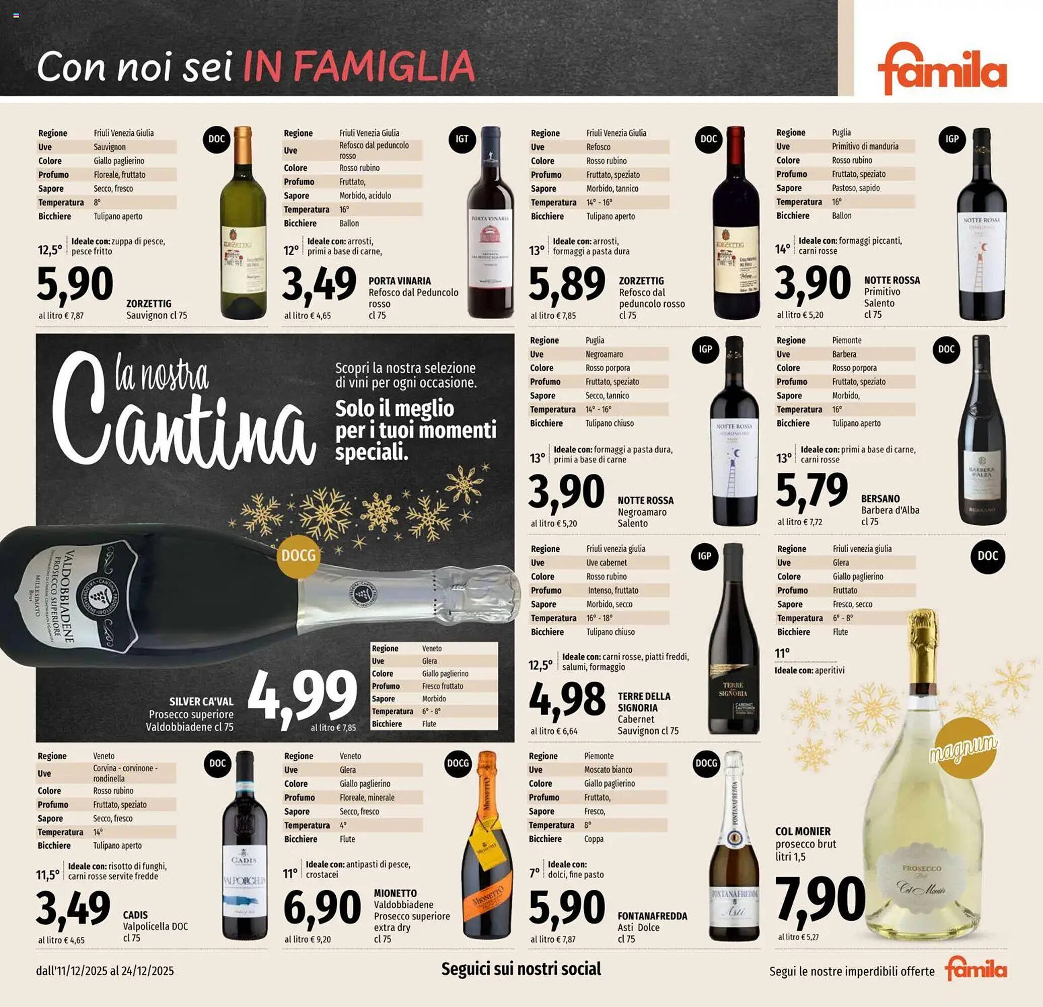 Volantino Famila (2025-12-11 - 2025-12-24)