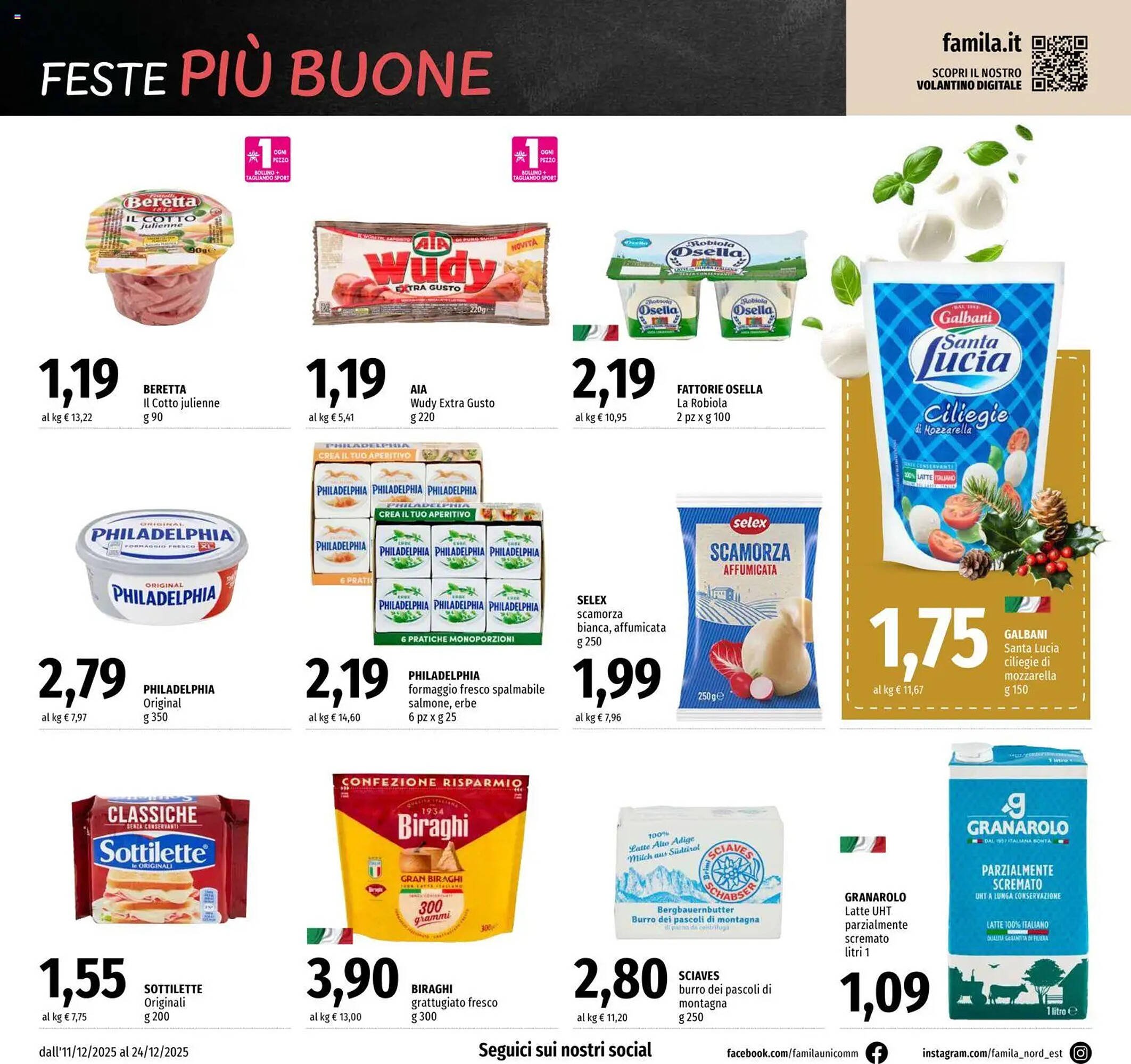Volantino Famila (2025-12-11 - 2025-12-24)