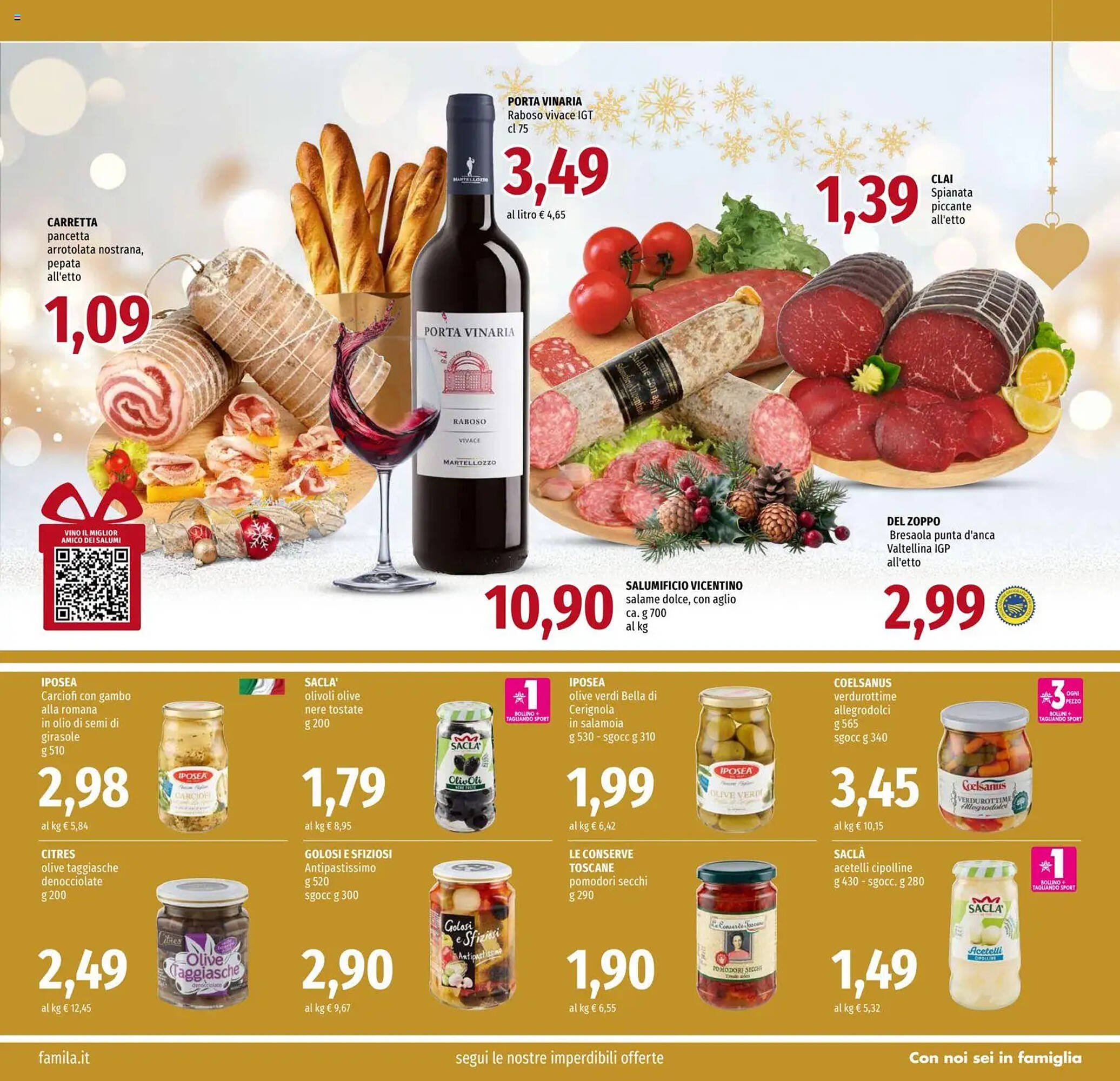 Volantino Famila (2025-12-11 - 2025-12-24)