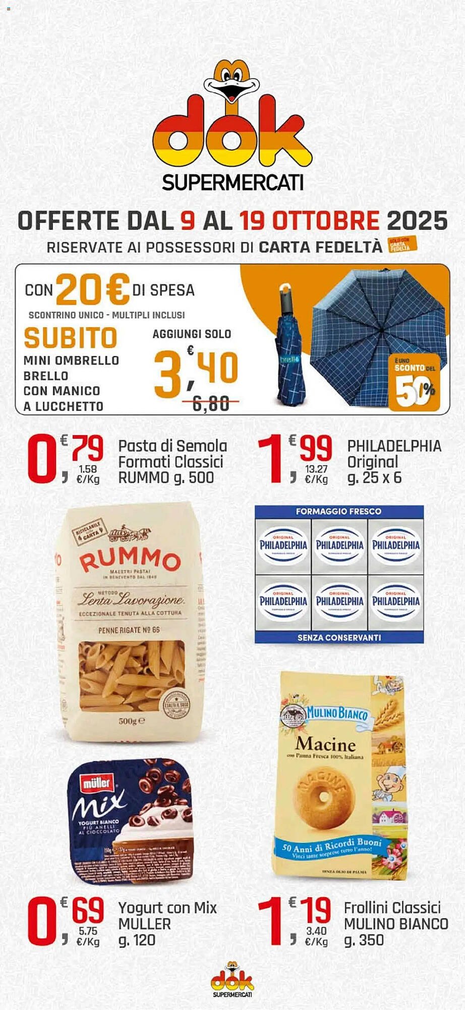 Volantino Supermercati Dok (2025-10-09 - 2025-10-19)