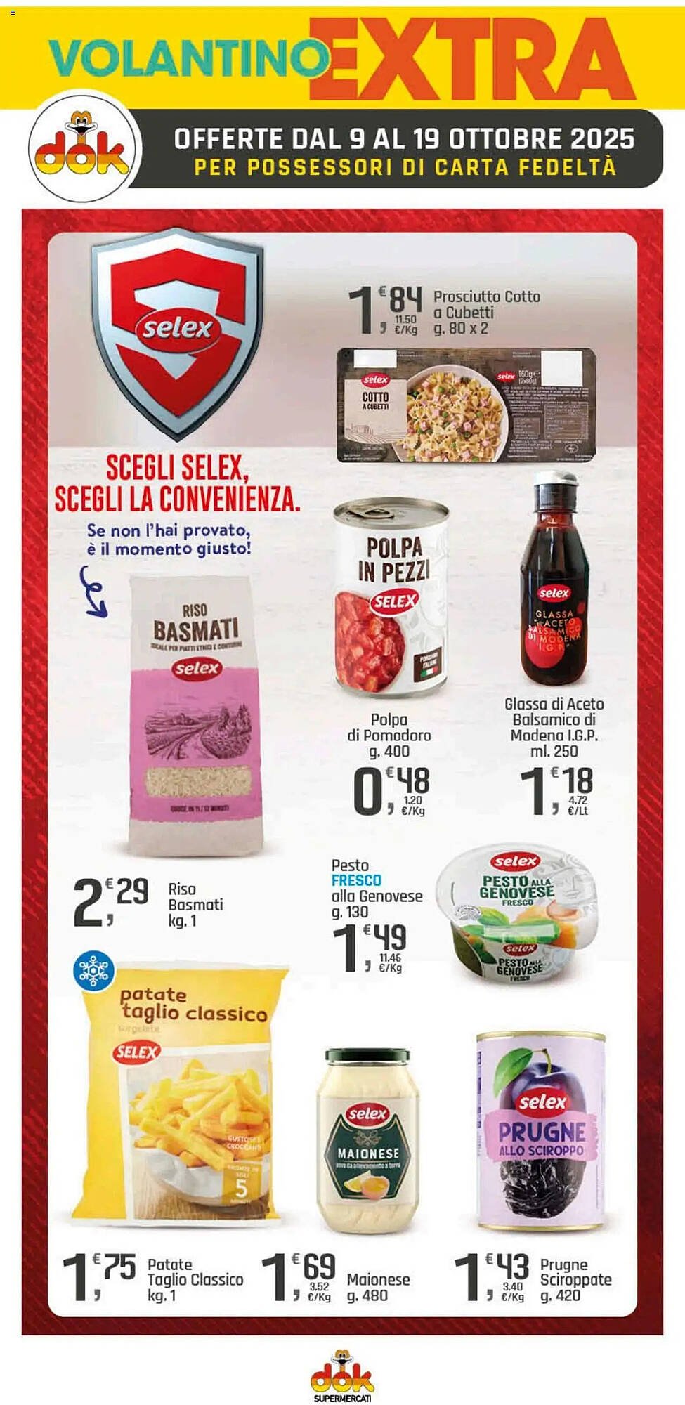Volantino Supermercati Dok (2025-10-09 - 2025-10-19)