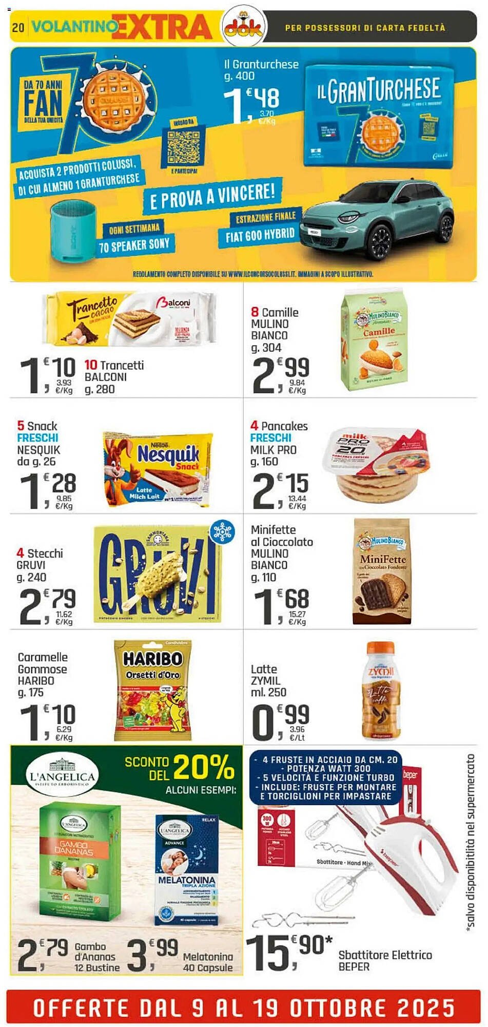 Volantino Supermercati Dok (2025-10-09 - 2025-10-19)