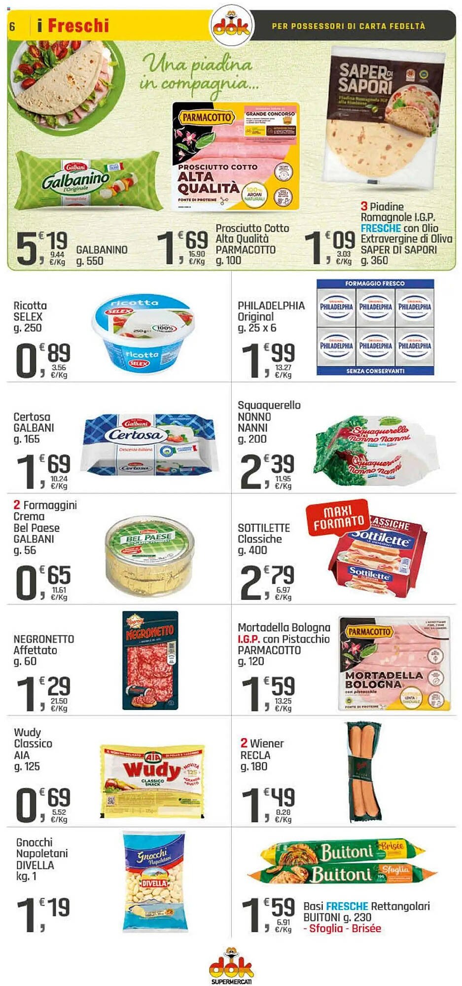 Volantino Supermercati Dok (2025-10-09 - 2025-10-19)