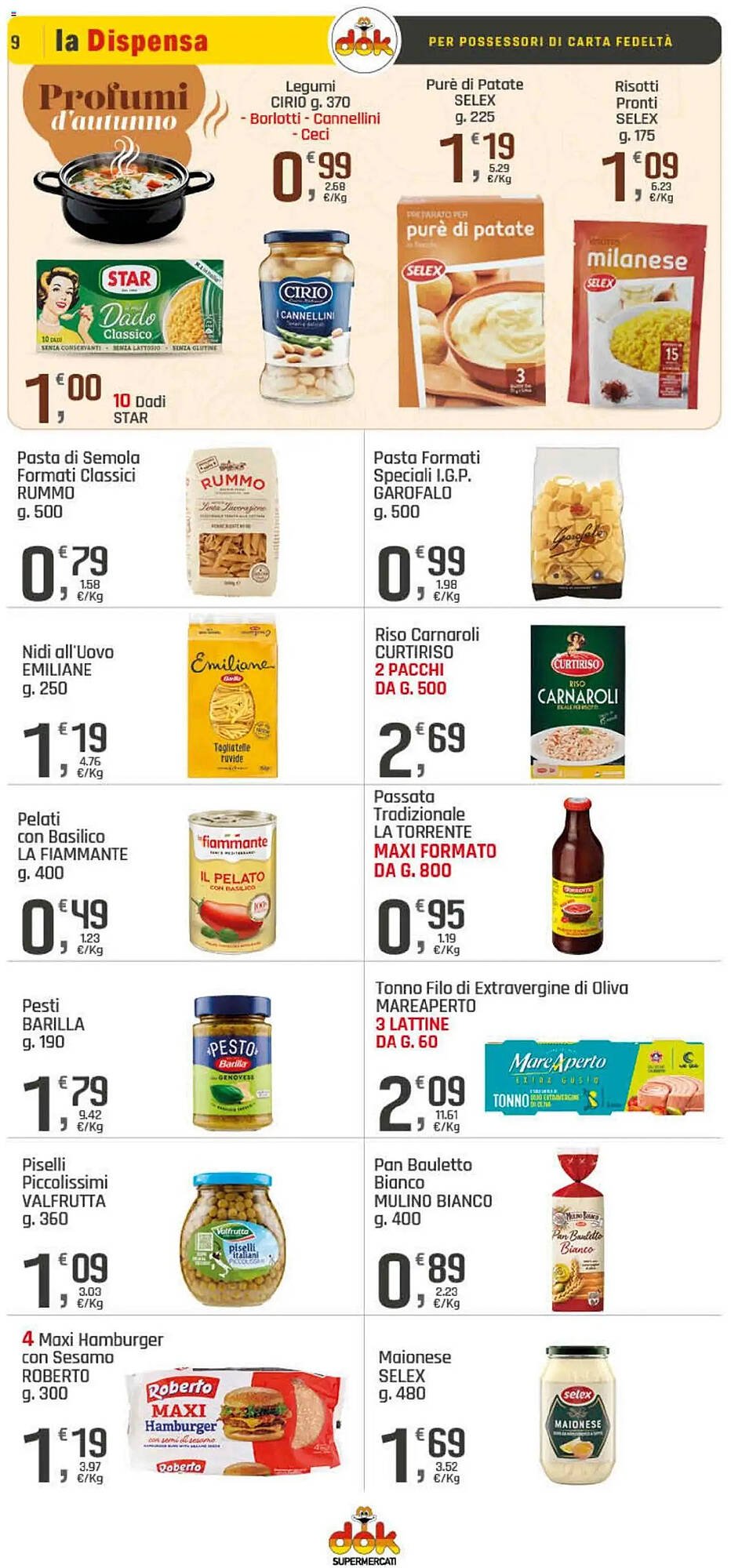 Volantino Supermercati Dok (2025-10-09 - 2025-10-19)