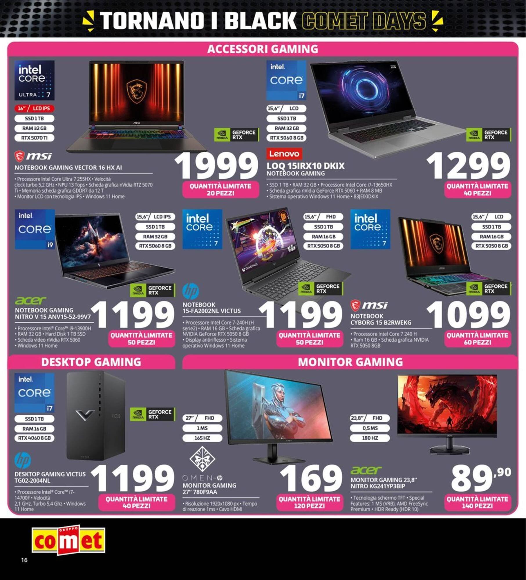 Volantino Comet (2025-10-31 - 2025-11-12)