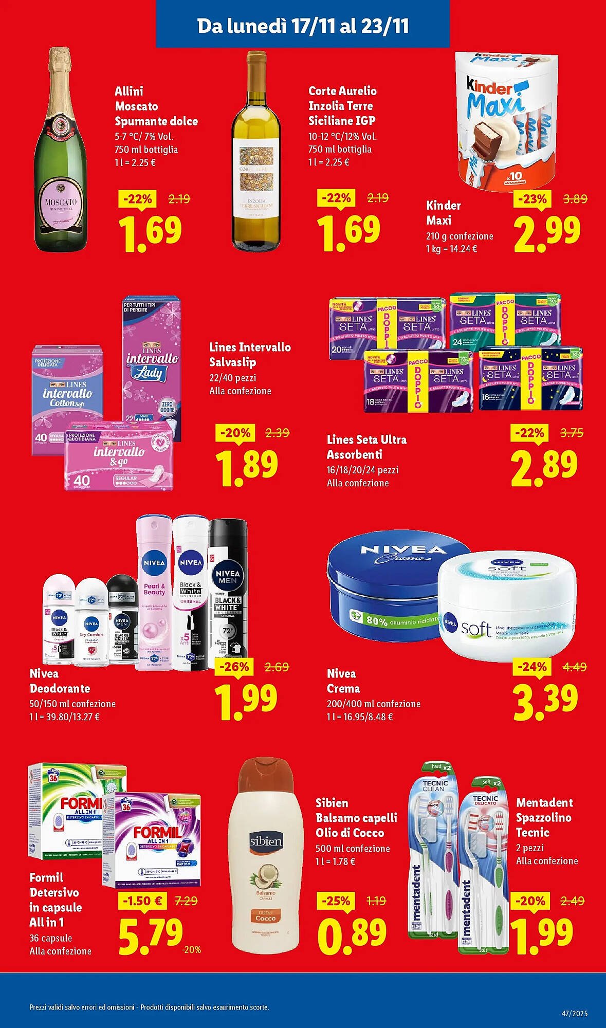 Volantino Lidl (2025-11-16 - 2025-11-20)