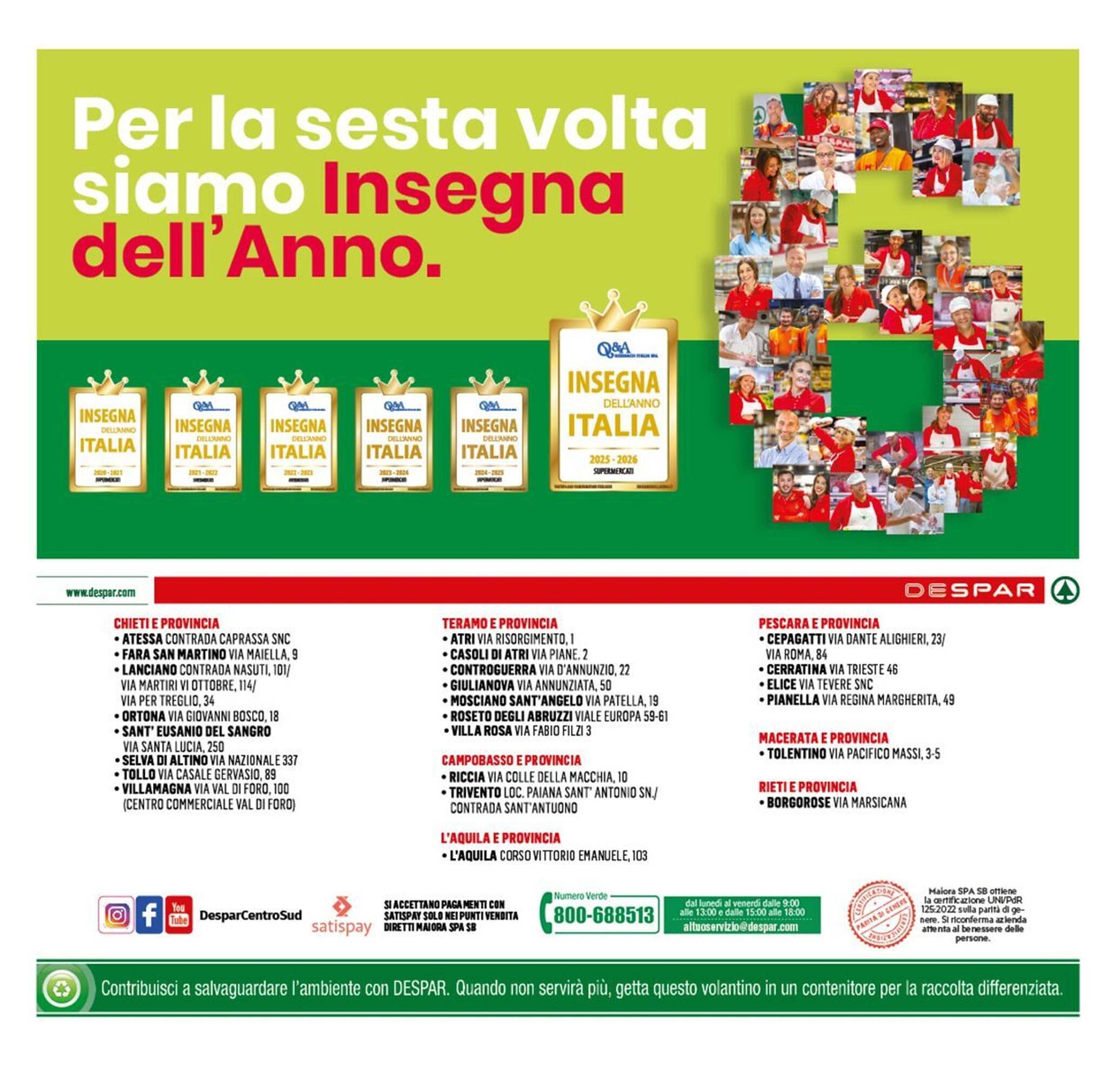 Volantino Despar (2026-05-07 - 2026-05-14)