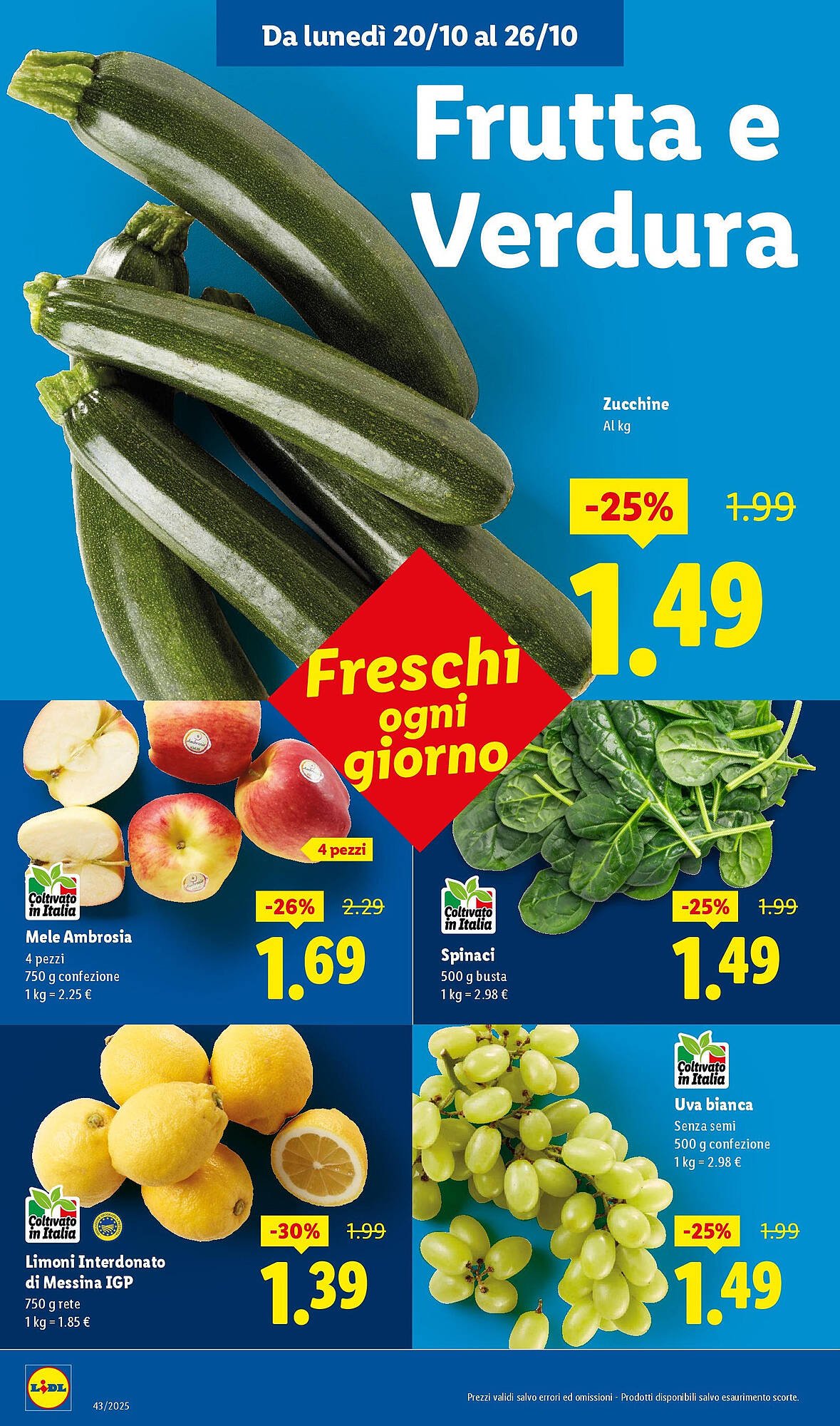 Volantino Lidl (2025-10-16 - 2025-10-23)