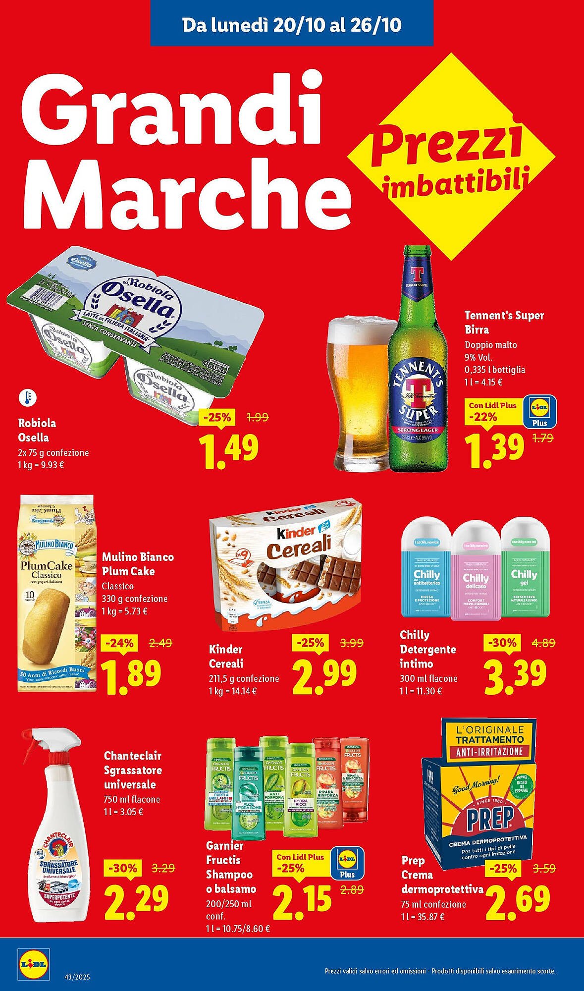 Volantino Lidl (2025-10-16 - 2025-10-23)