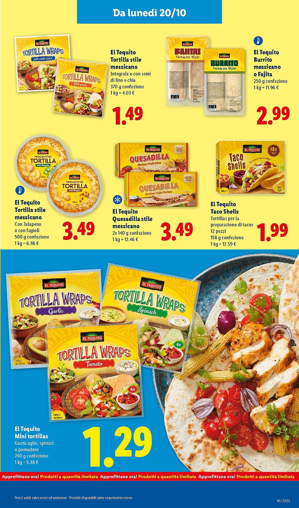 Volantino Lidl (2025-10-16 - 2025-10-23)