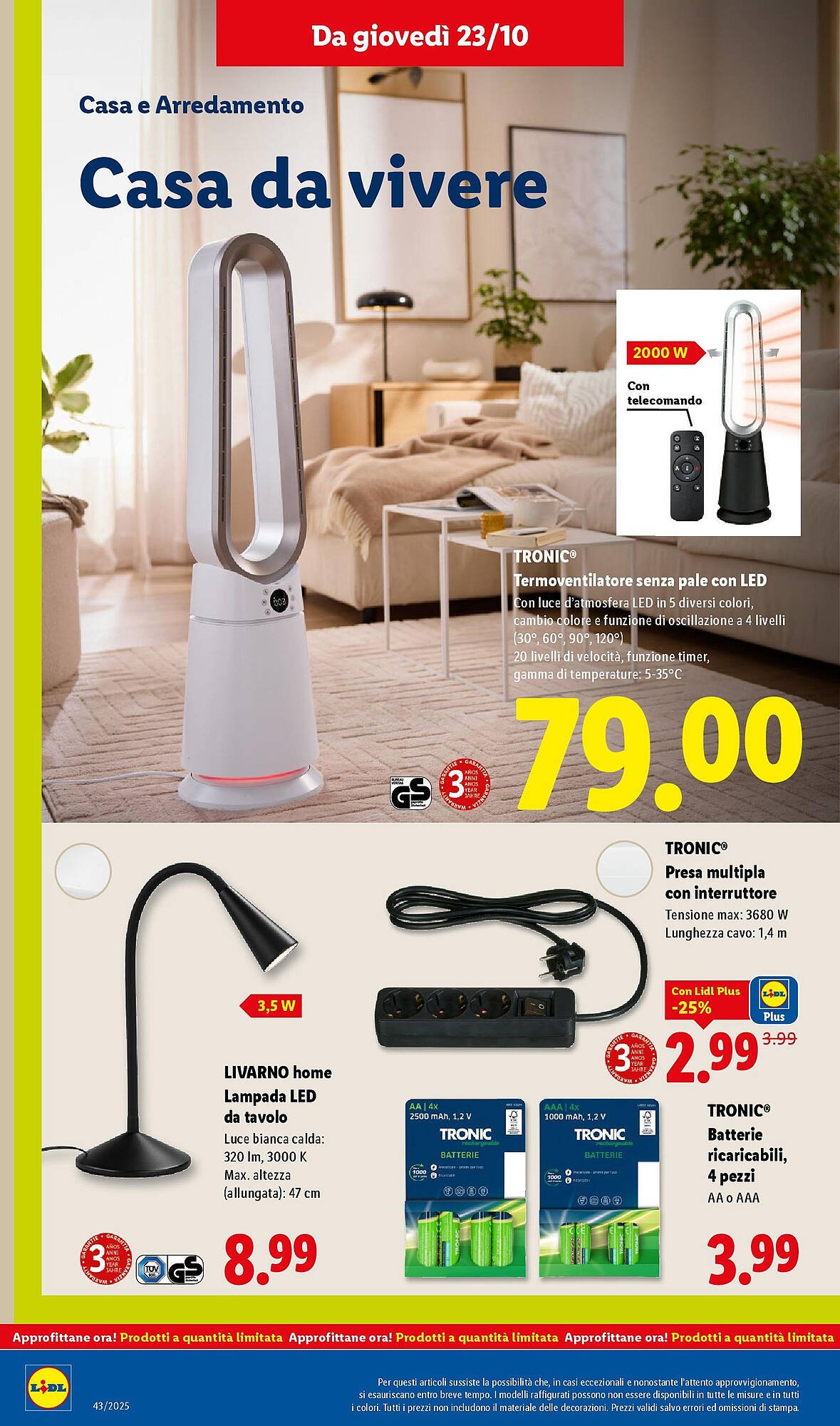 Volantino Lidl (2025-10-16 - 2025-10-23)