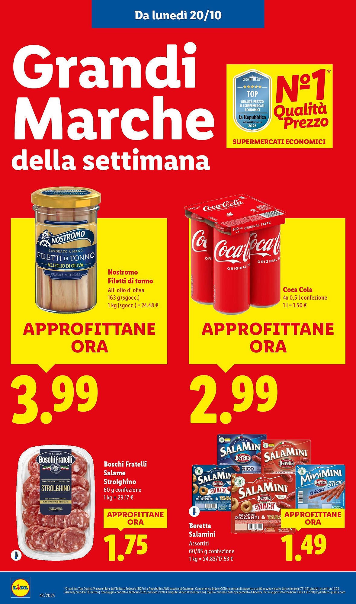 Volantino Lidl (2025-10-16 - 2025-10-23)