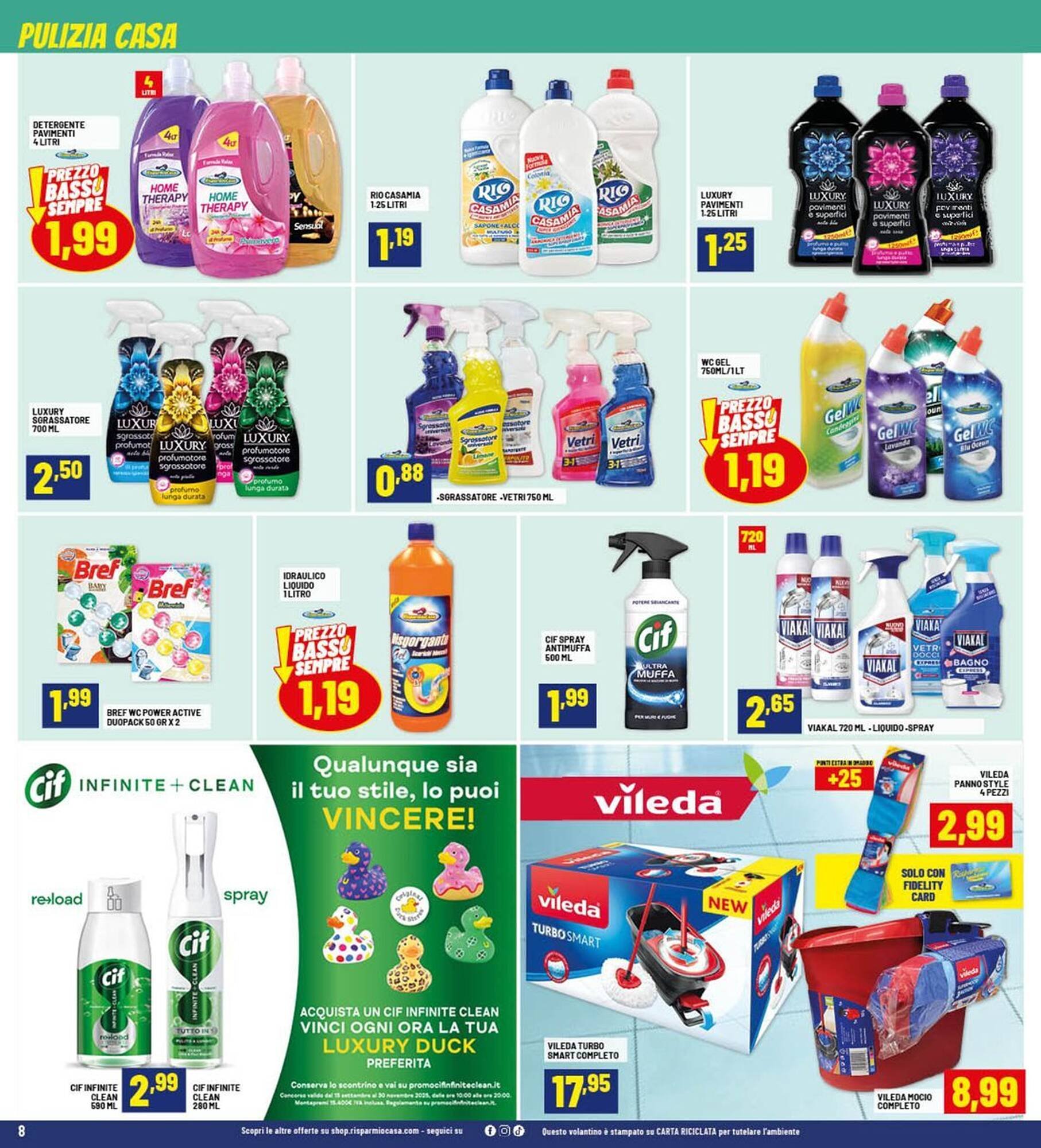 Volantino Risparmio Casa (2025-10-23 - 2025-11-08)