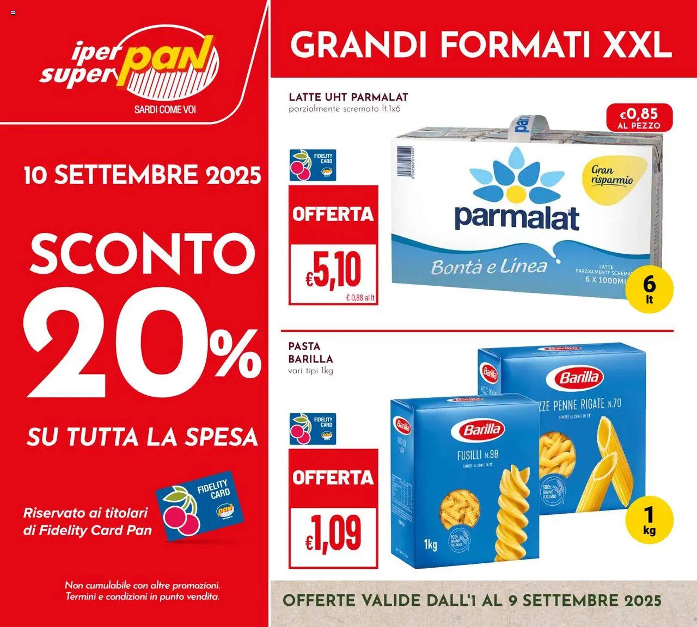 Volantino Pan (2025-09-01 - 2025-09-10)