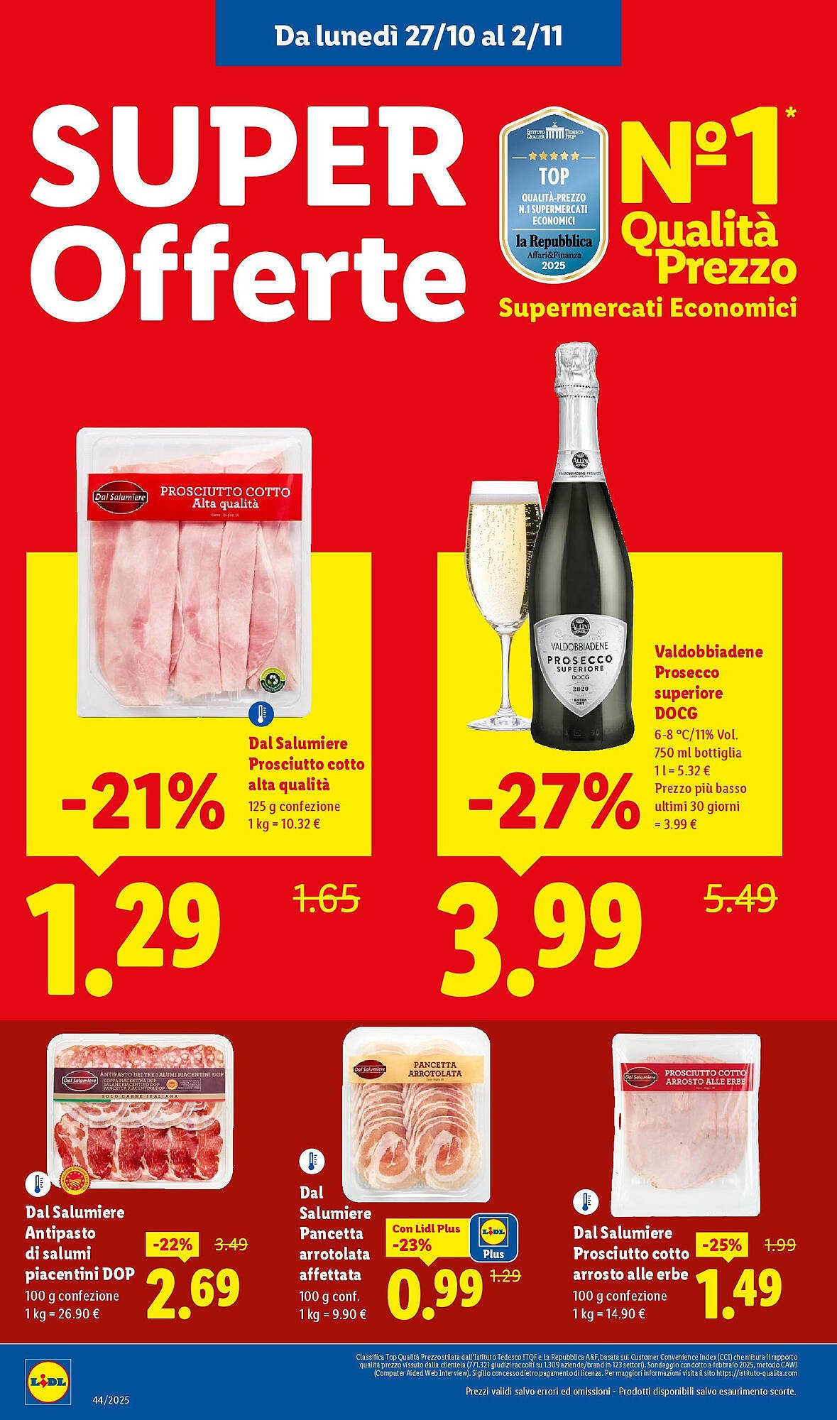 Volantino Lidl (2025-10-27 - 2025-11-02)