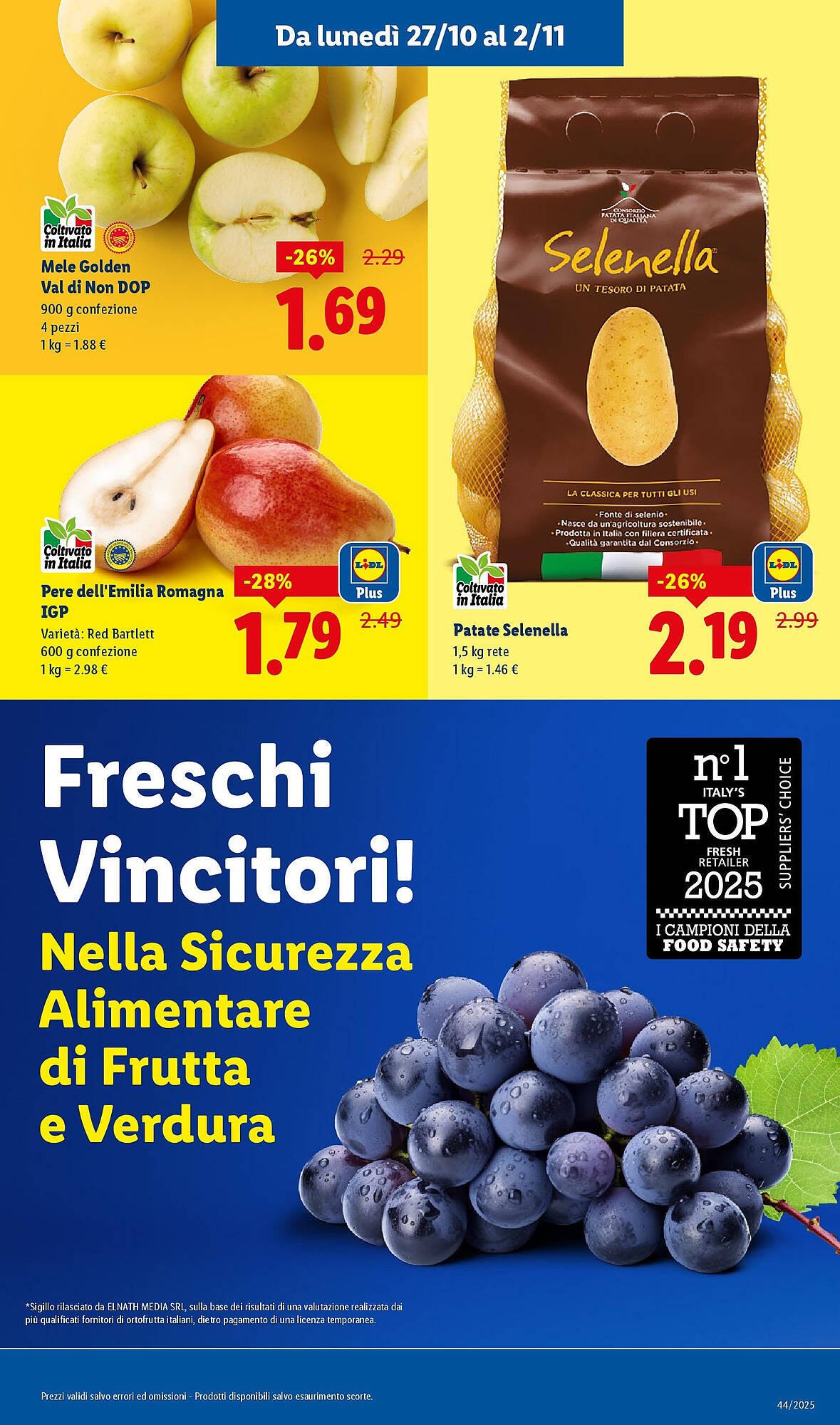 Volantino Lidl (2025-10-27 - 2025-11-02)