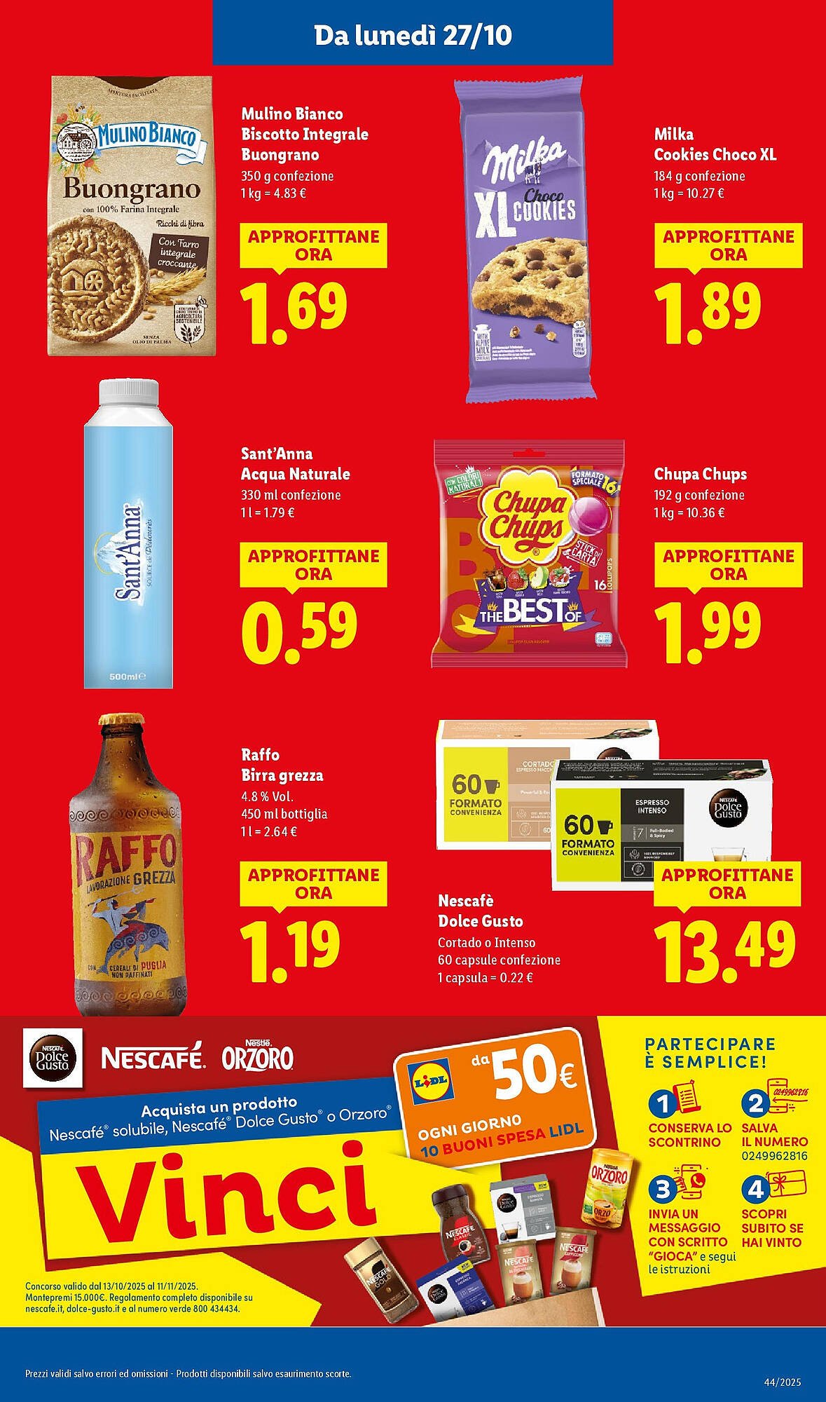Volantino Lidl (2025-10-27 - 2025-11-02)