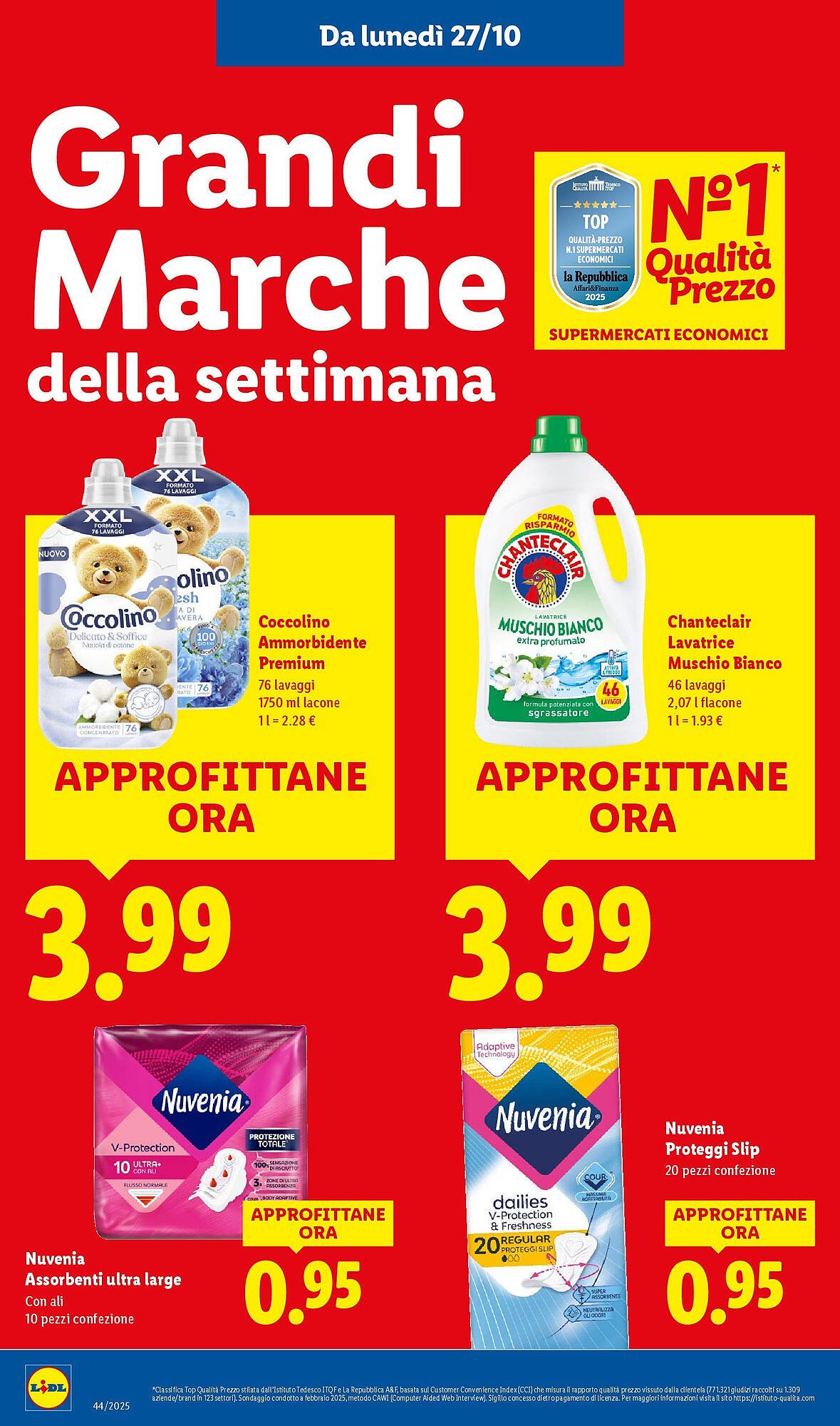 Volantino Lidl (2025-10-27 - 2025-11-02)
