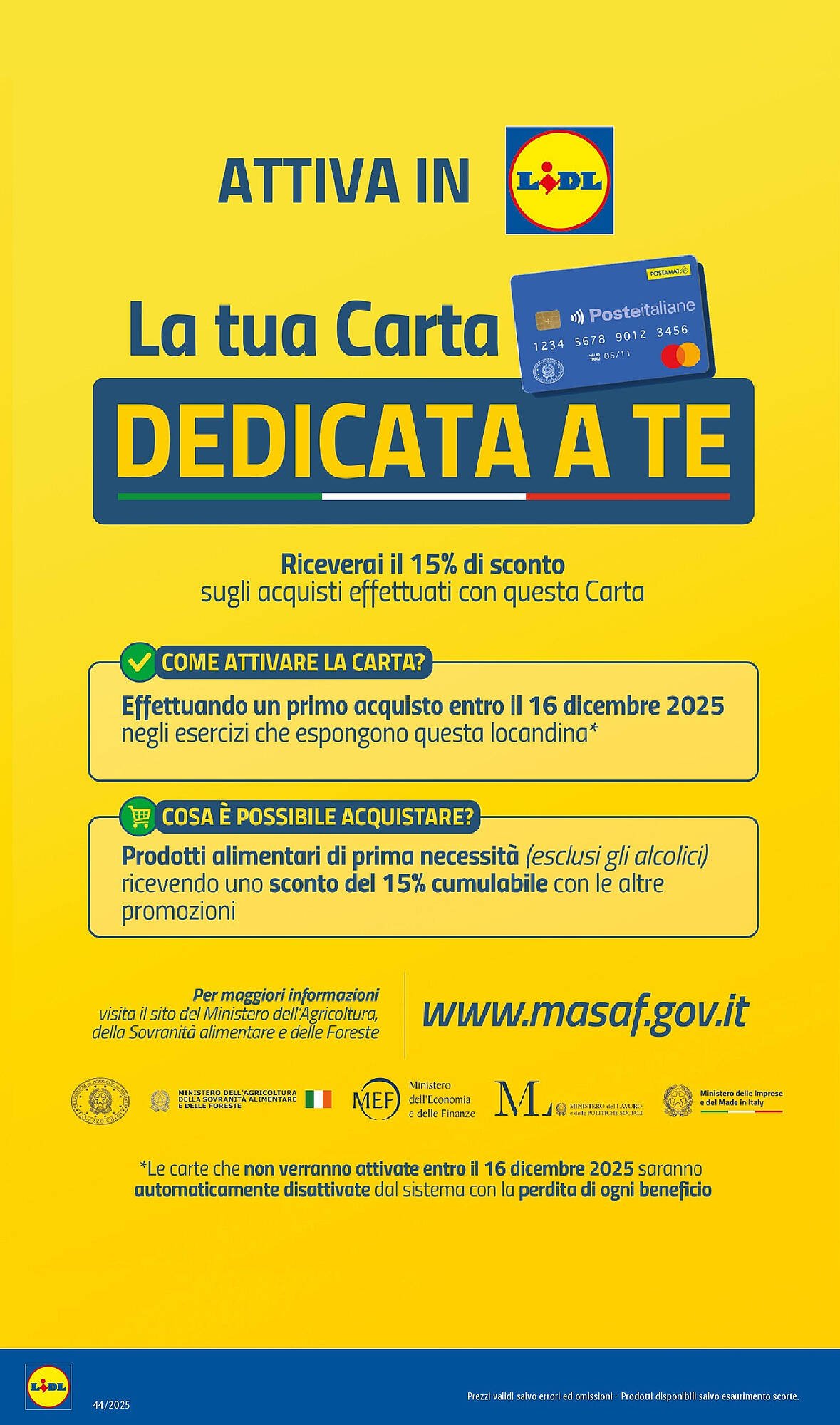 Volantino Lidl (2025-10-27 - 2025-11-02)