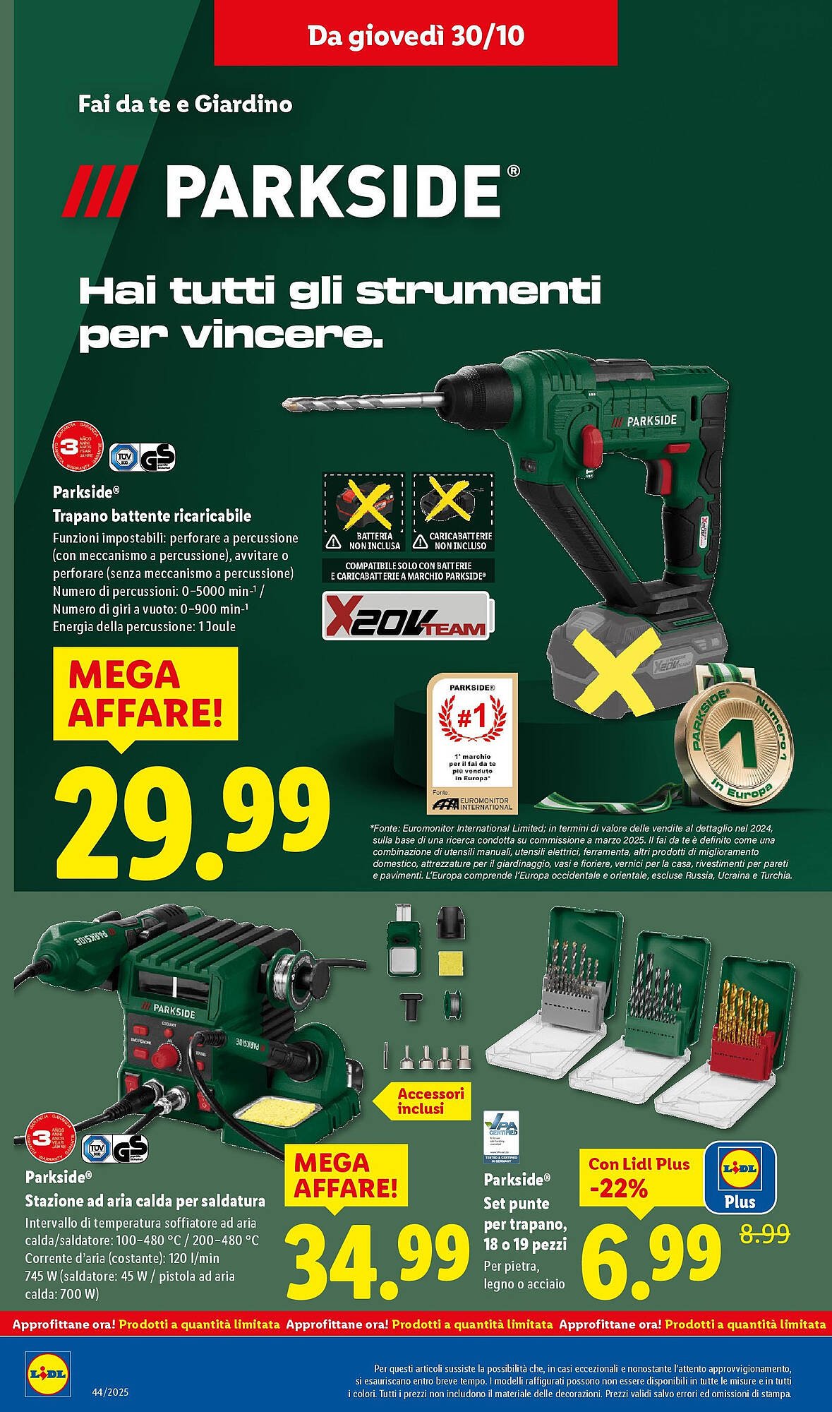 Volantino Lidl (2025-10-27 - 2025-11-02)