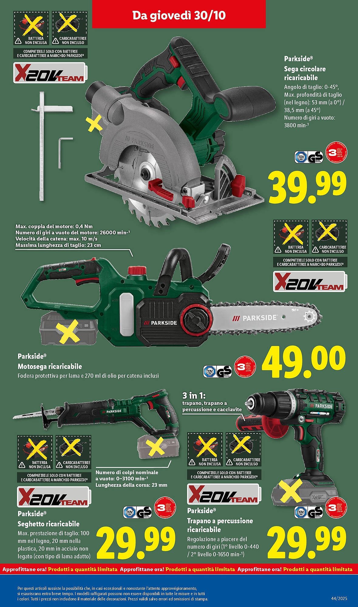 Volantino Lidl (2025-10-27 - 2025-11-02)