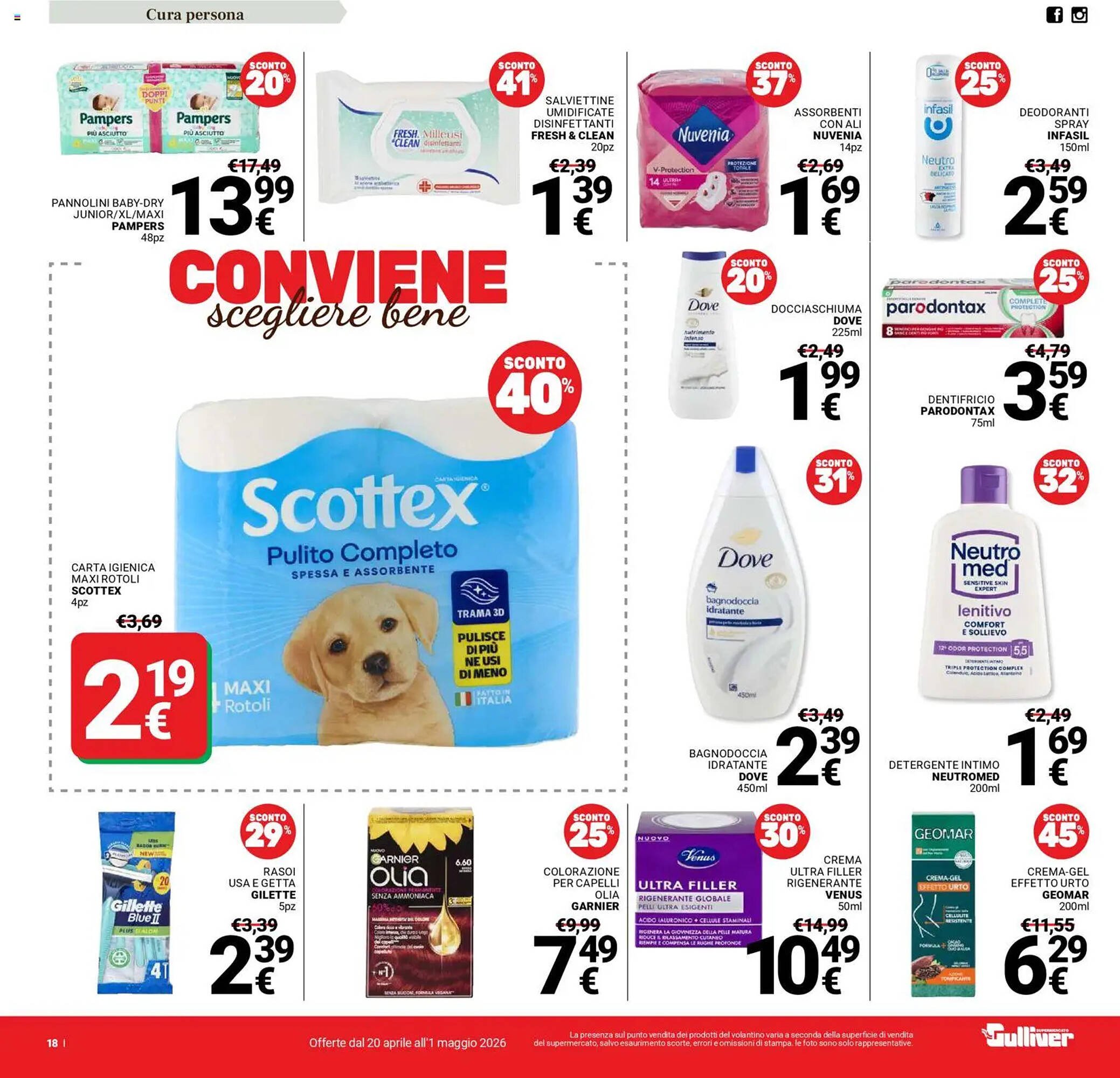 Volantino Supermercati Gulliver (2026-04-20 - 2026-05-01)