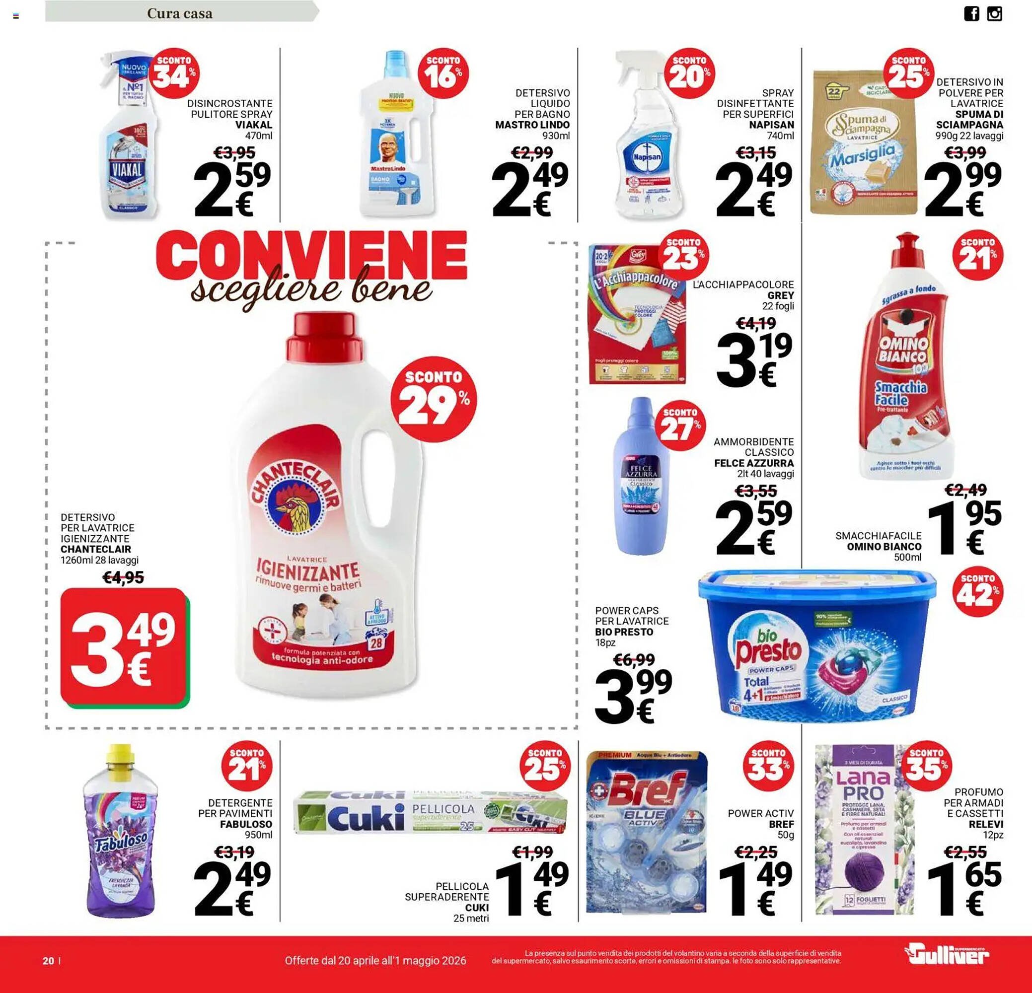 Volantino Supermercati Gulliver (2026-04-20 - 2026-05-01)