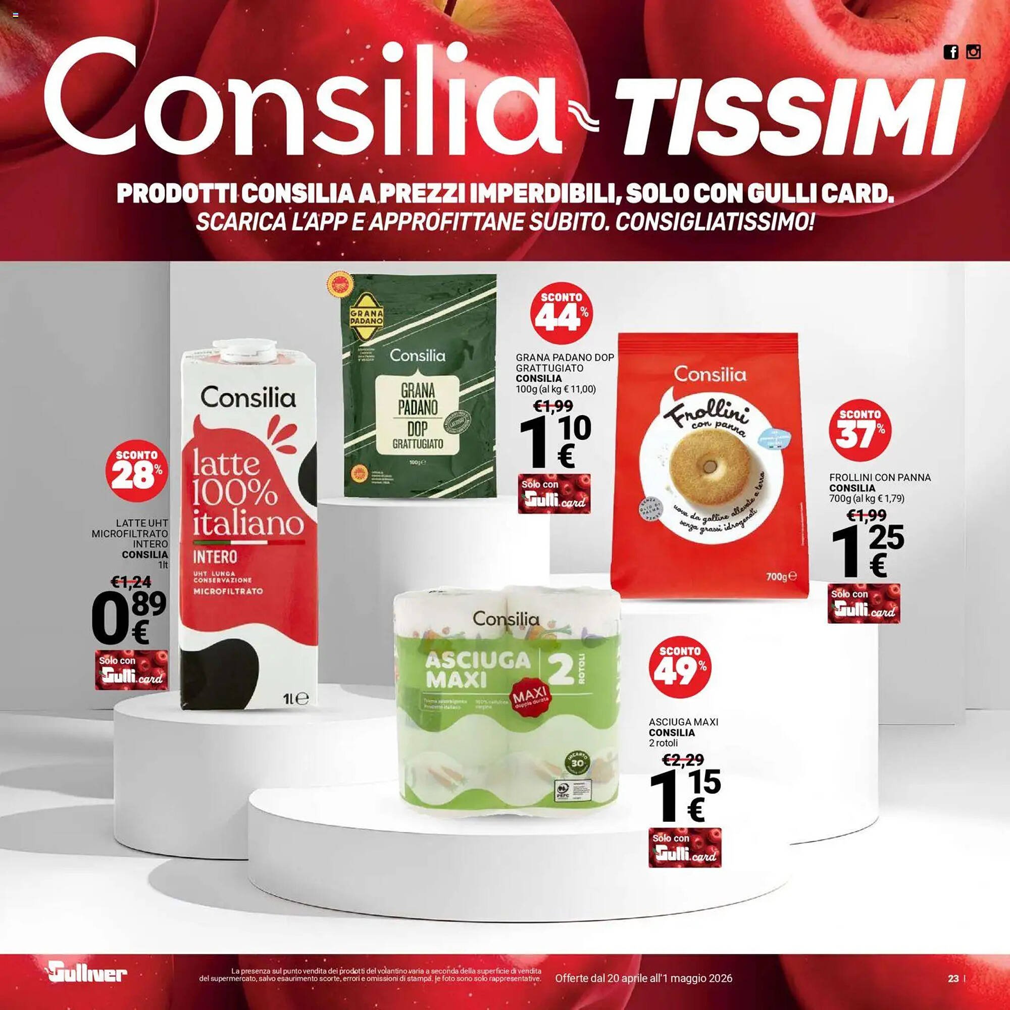 Volantino Supermercati Gulliver (2026-04-20 - 2026-05-01)