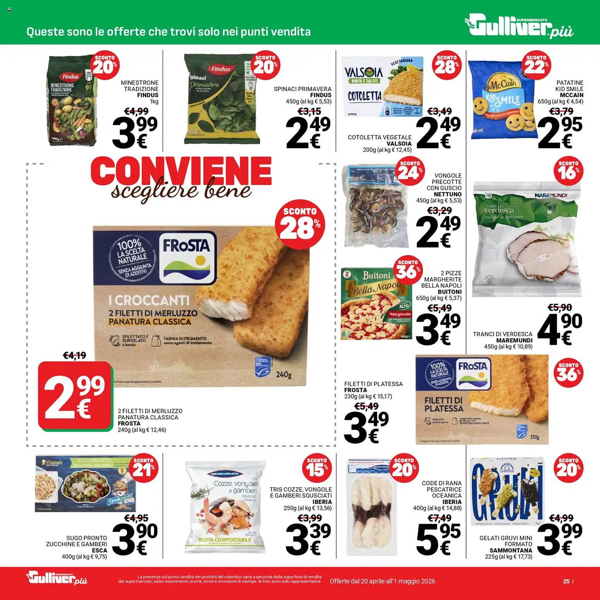 Volantino Supermercati Gulliver (2026-04-20 - 2026-05-01)
