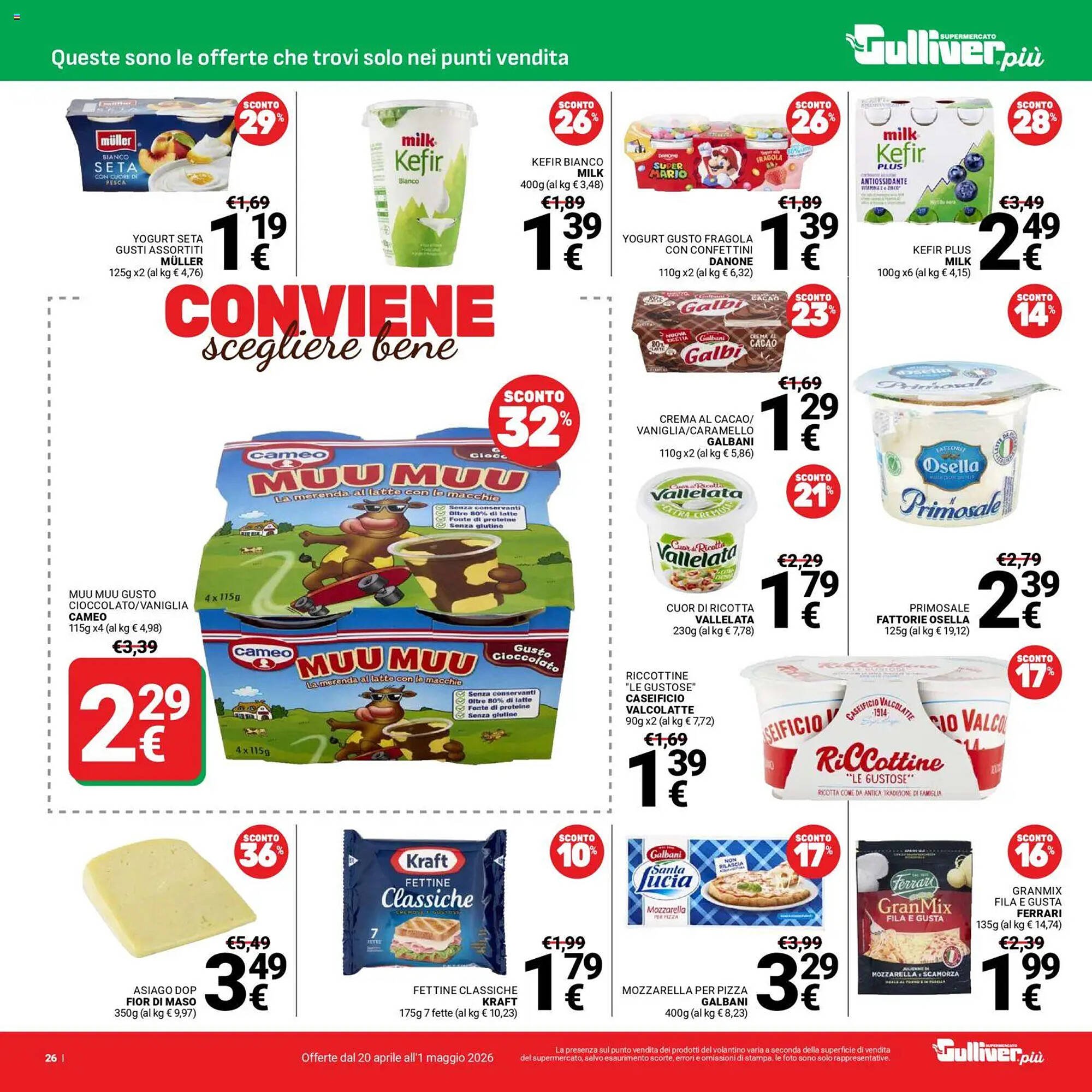 Volantino Supermercati Gulliver (2026-04-20 - 2026-05-01)
