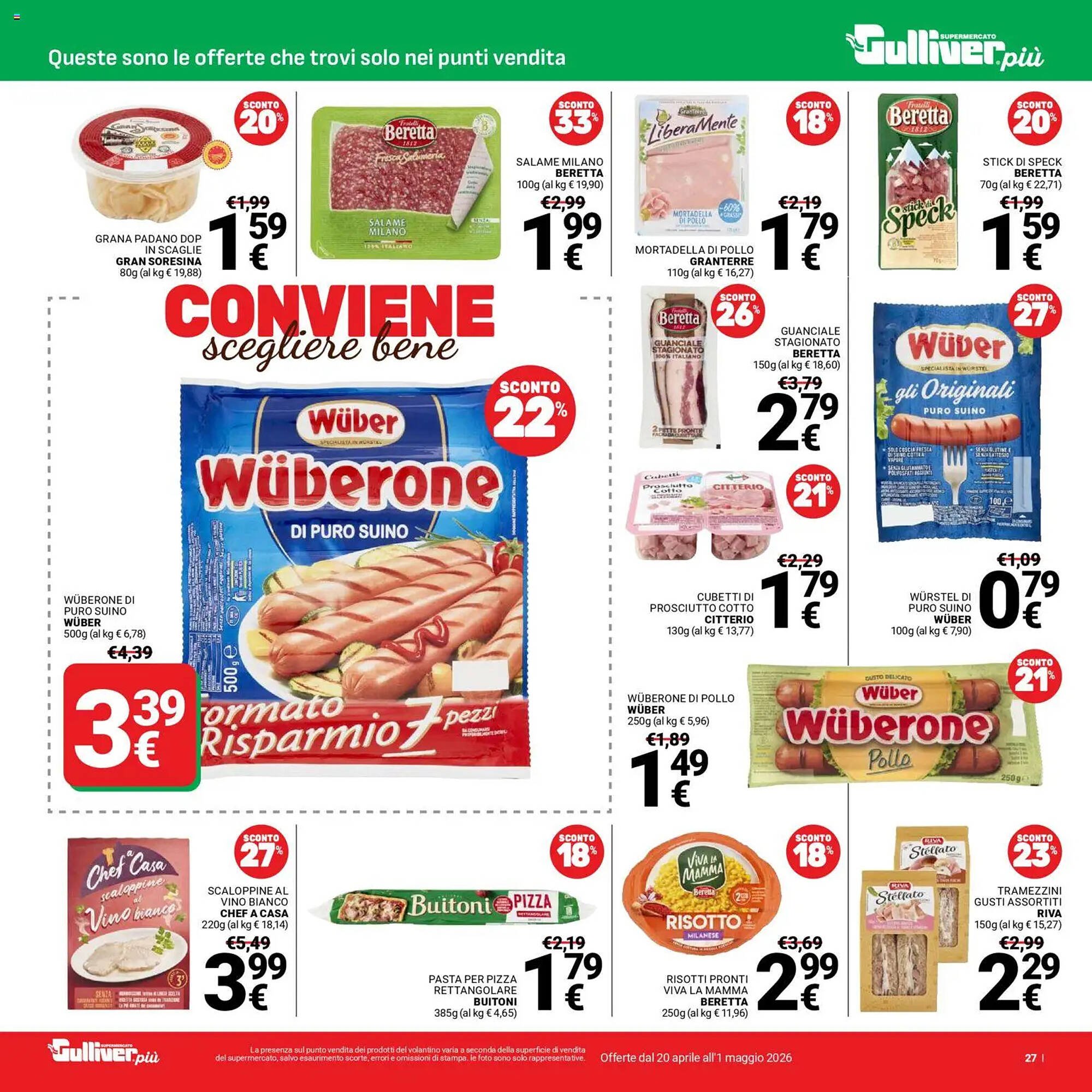 Volantino Supermercati Gulliver (2026-04-20 - 2026-05-01)