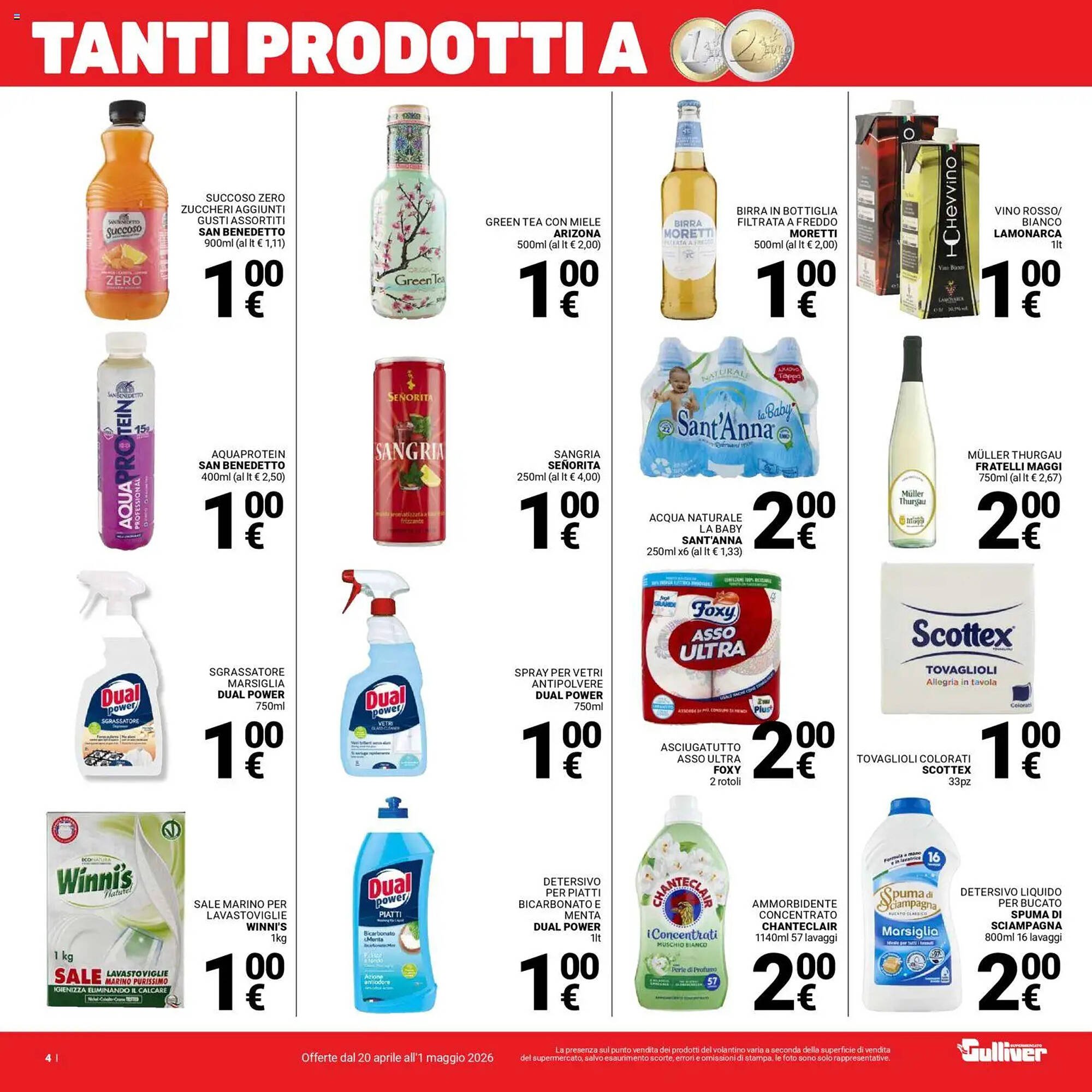 Volantino Supermercati Gulliver (2026-04-20 - 2026-05-01)