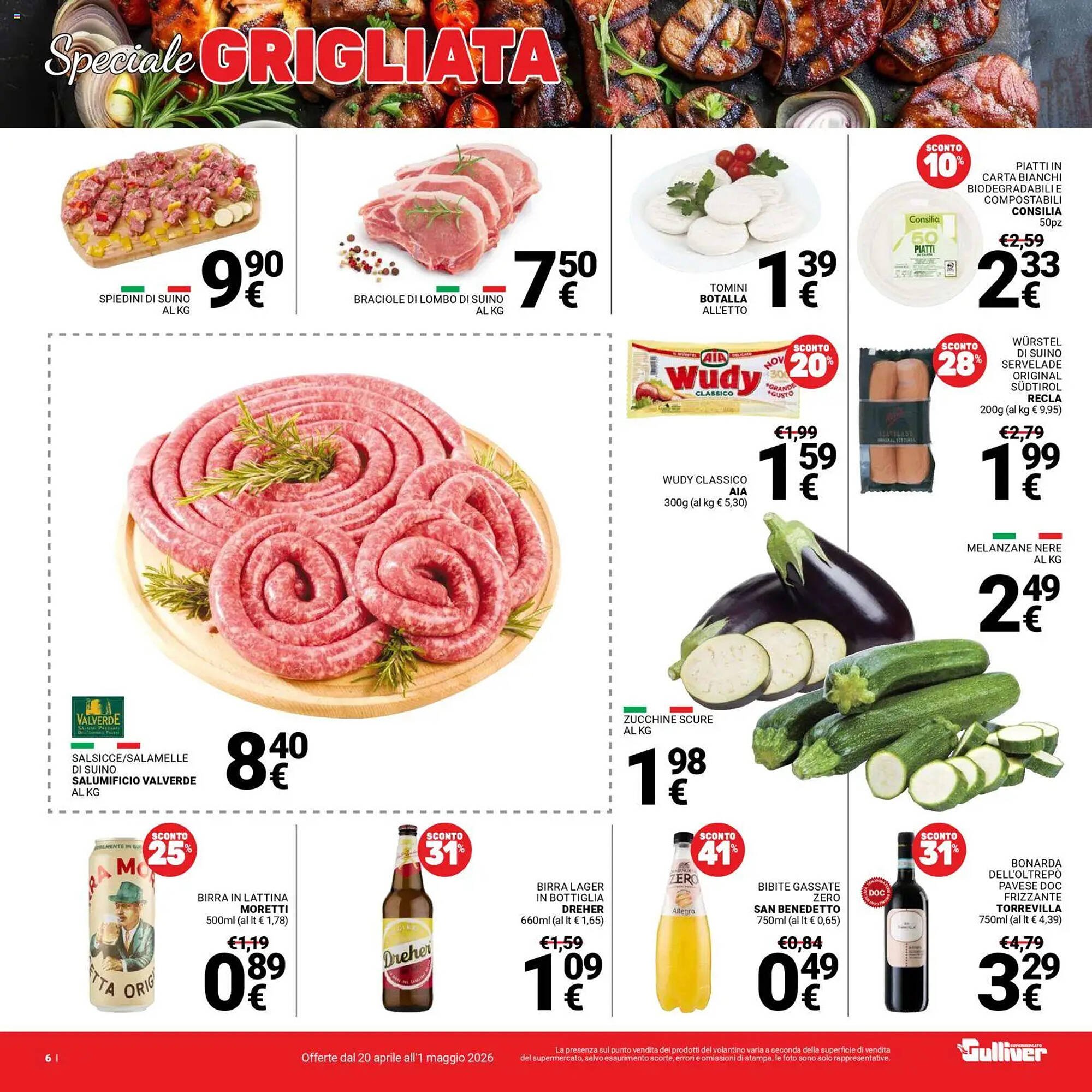 Volantino Supermercati Gulliver (2026-04-20 - 2026-05-01)