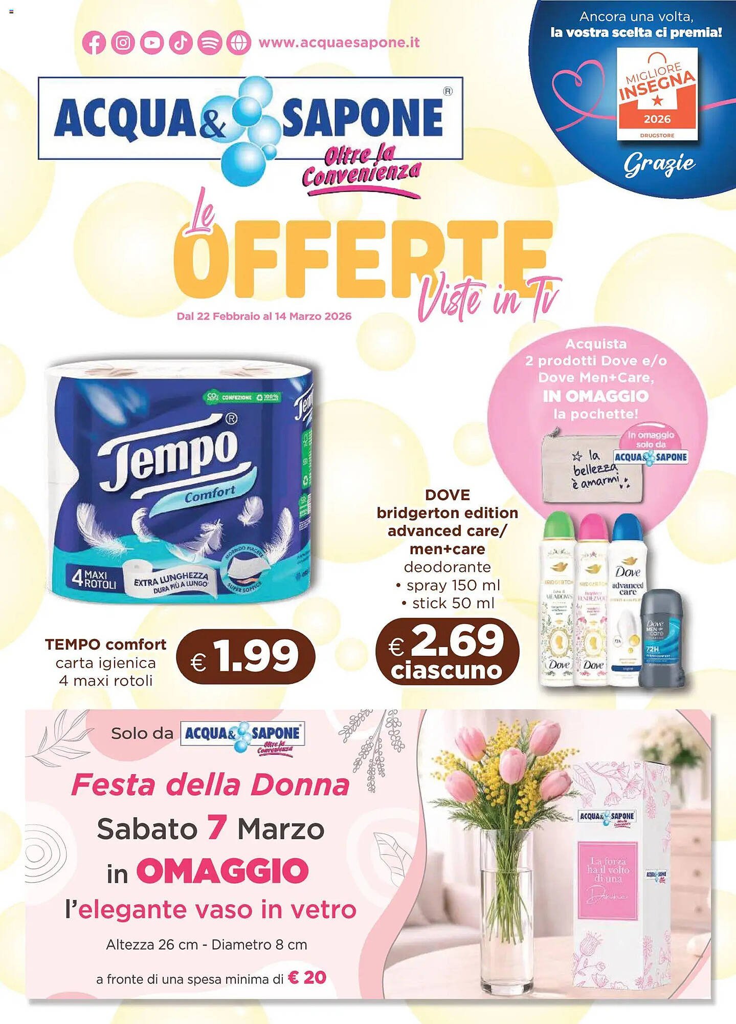 Volantino Acqua &amp; Sapone (2026-02-22 - 2026-03-14)