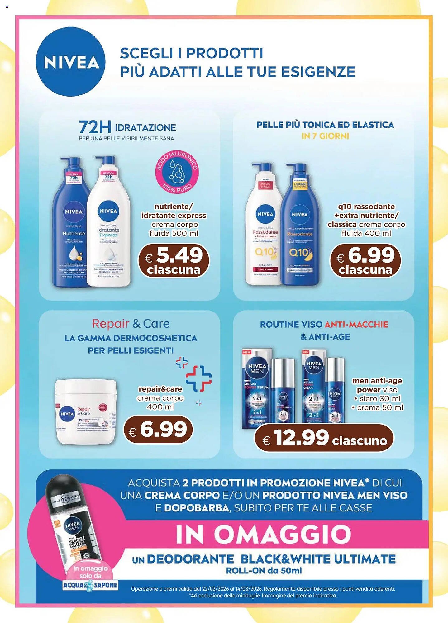Volantino Acqua &amp; Sapone (2026-02-22 - 2026-03-14)