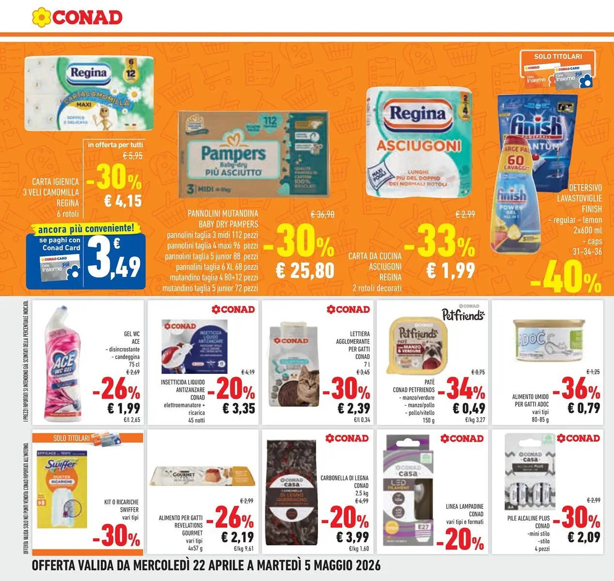 Volantino Conad (2026-04-21 - 2026-05-05)