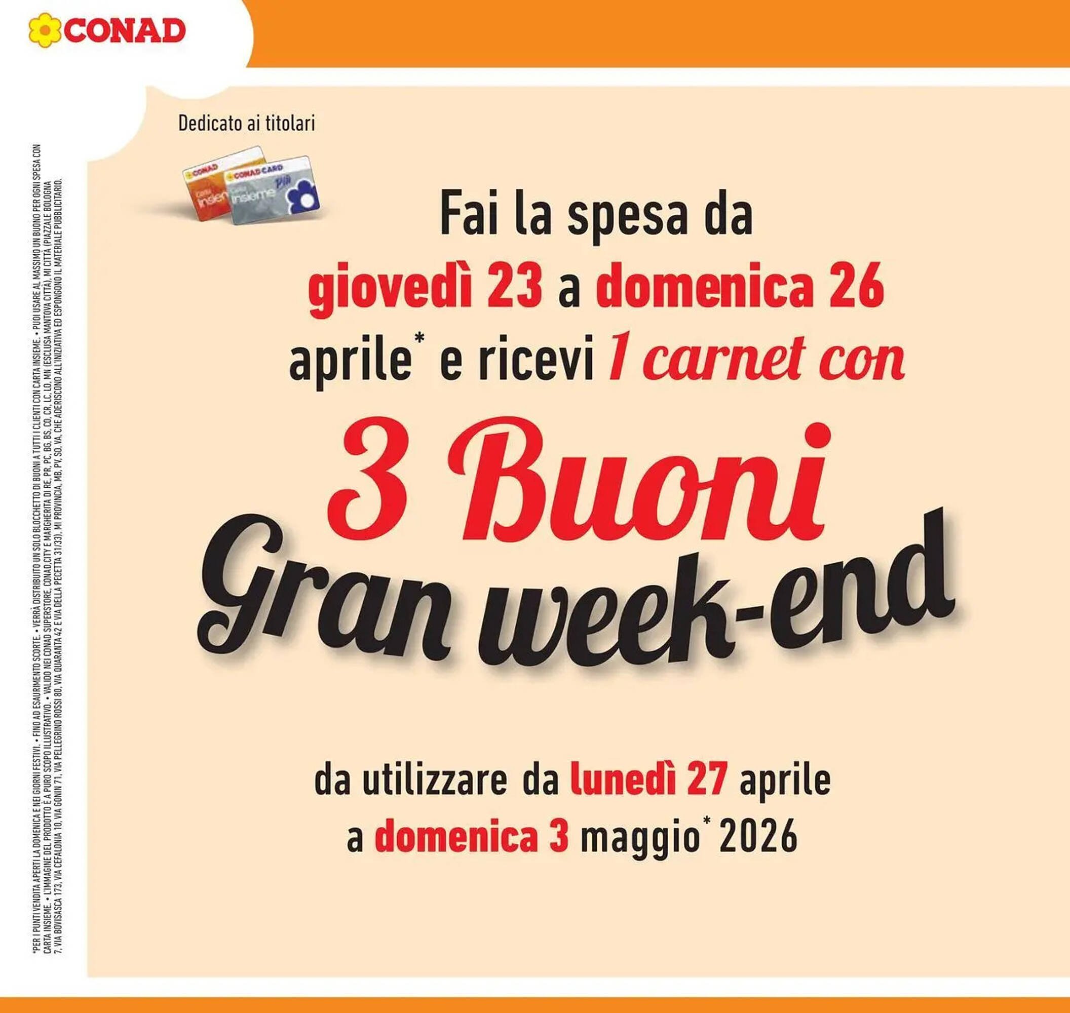 Volantino Conad (2026-04-21 - 2026-05-05)
