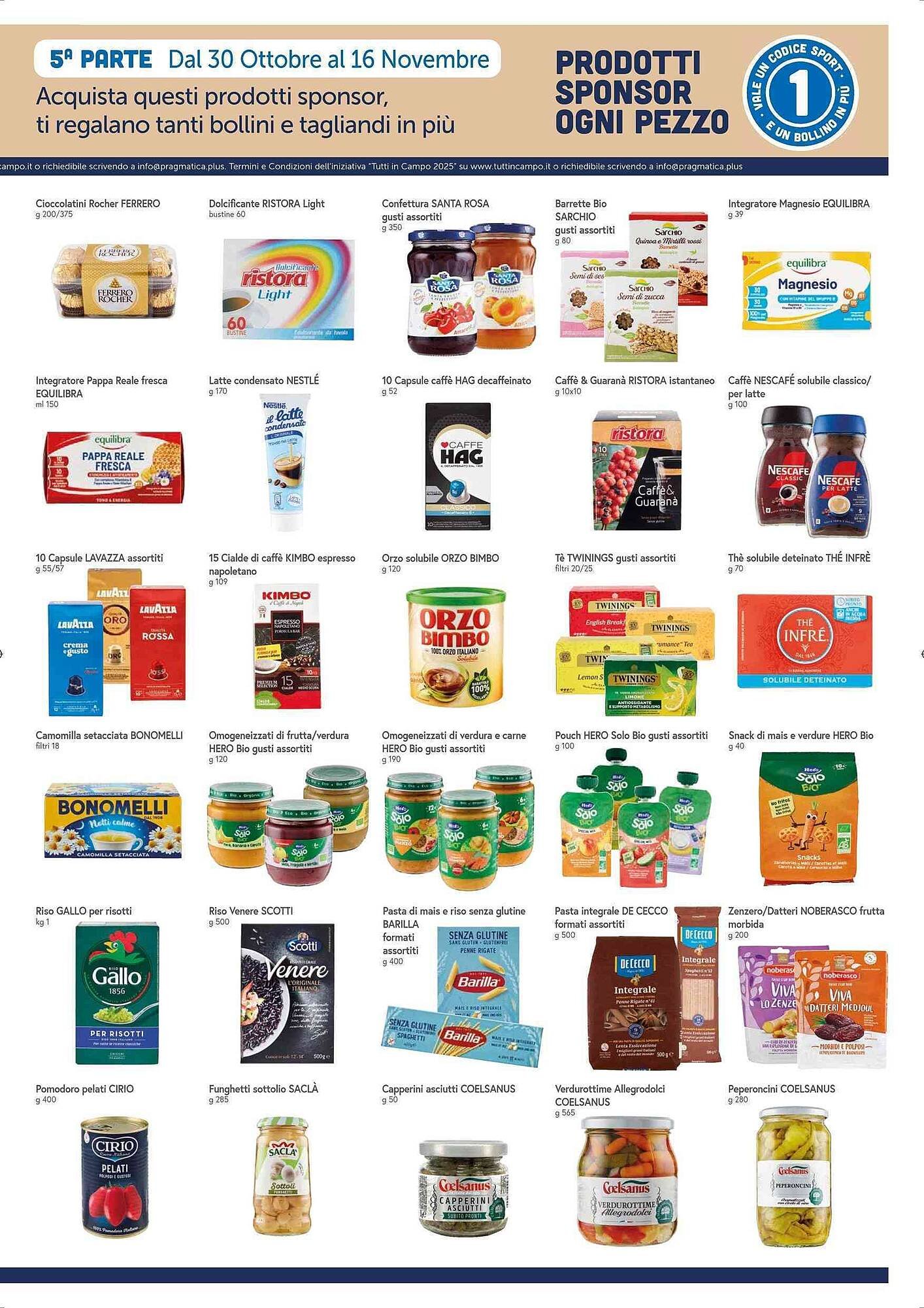 Volantino Galassia (2025-10-30 - 2025-11-12)