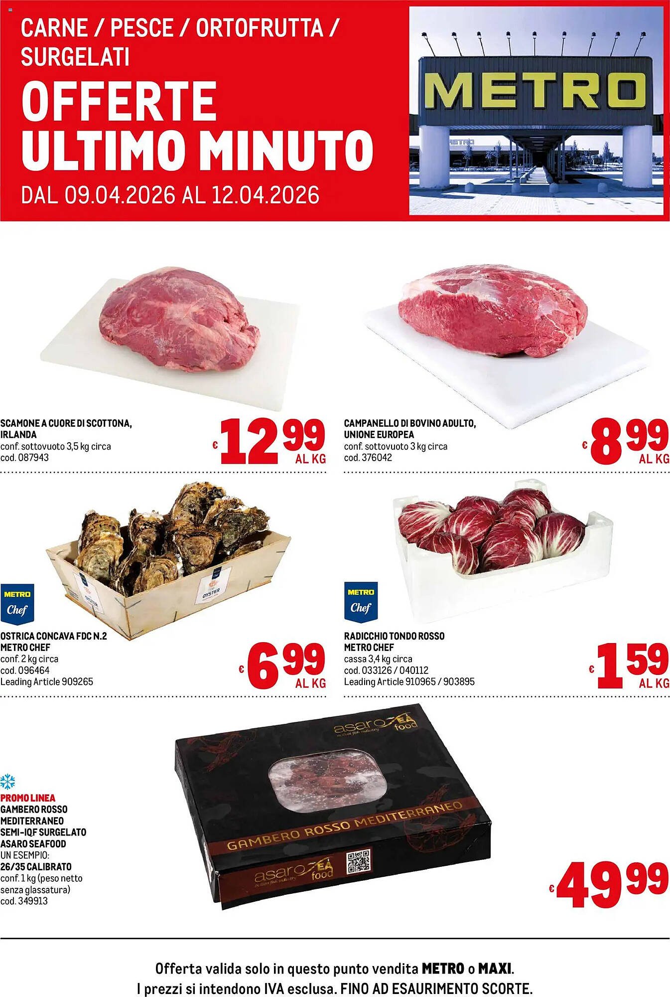 Volantino Metro (2026-04-09 - 2026-04-12)